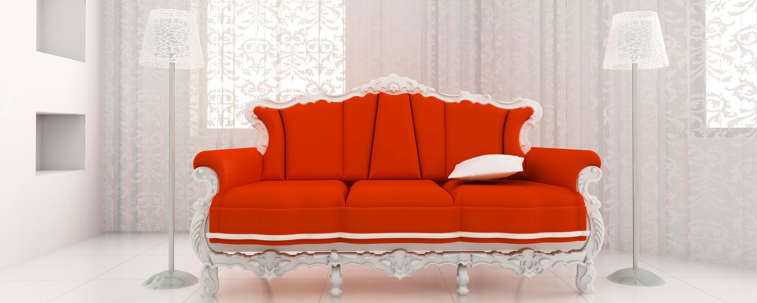 Диван в стиле ампир обои