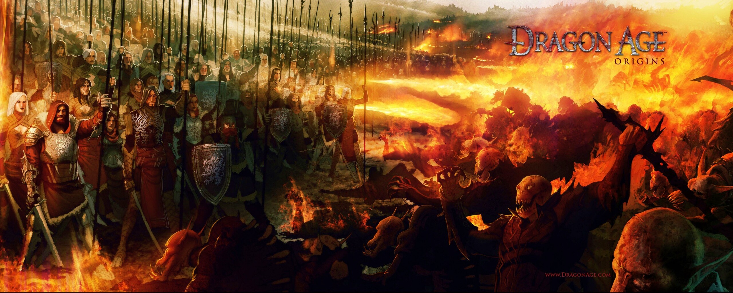 Борьба против порождений тьмы обои