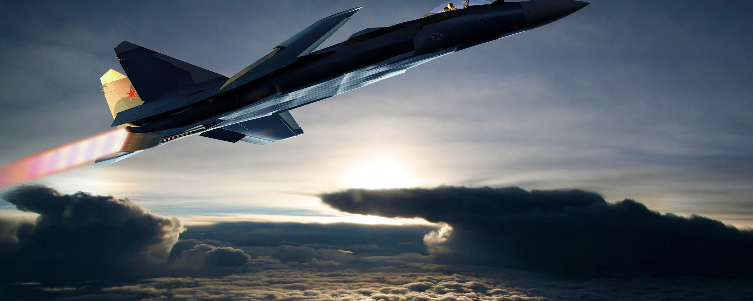 Истребители в небе обои