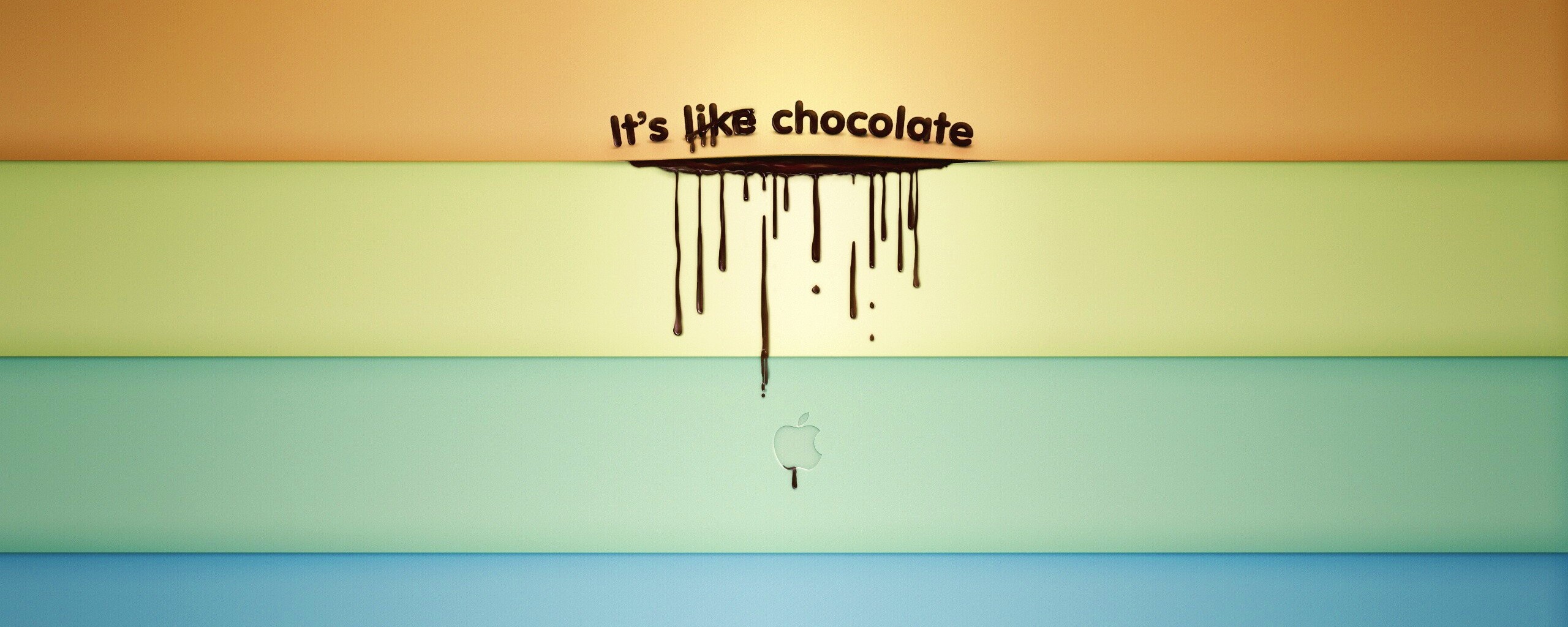 It"s not like chocolate обои