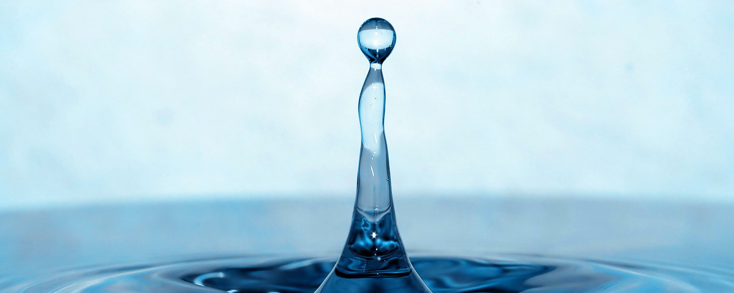 Падение капли обои