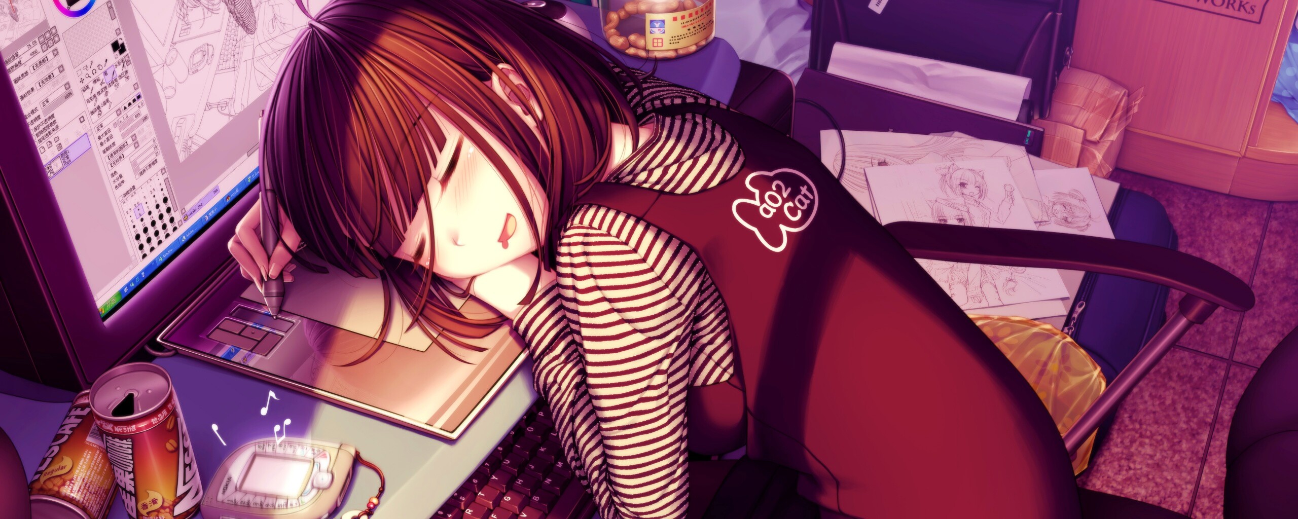 Нарисовать самого себя обои