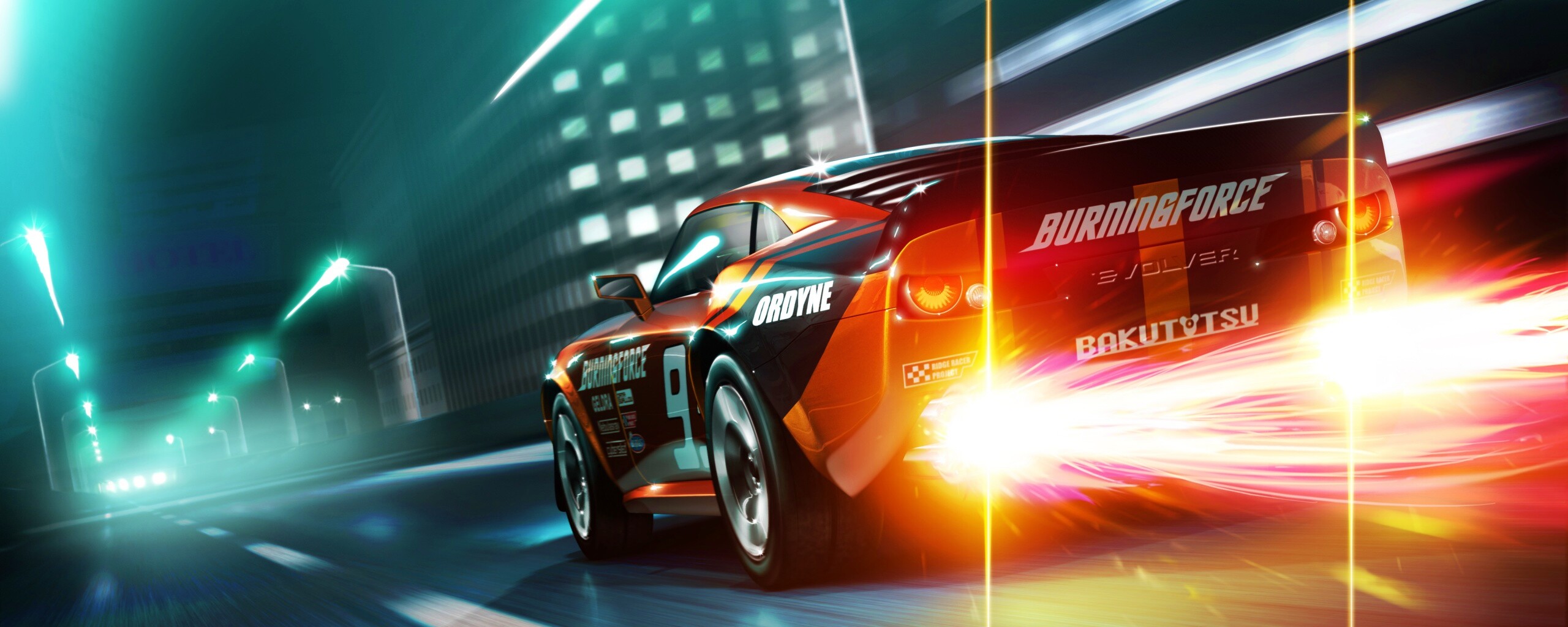 Ночное нитро обои