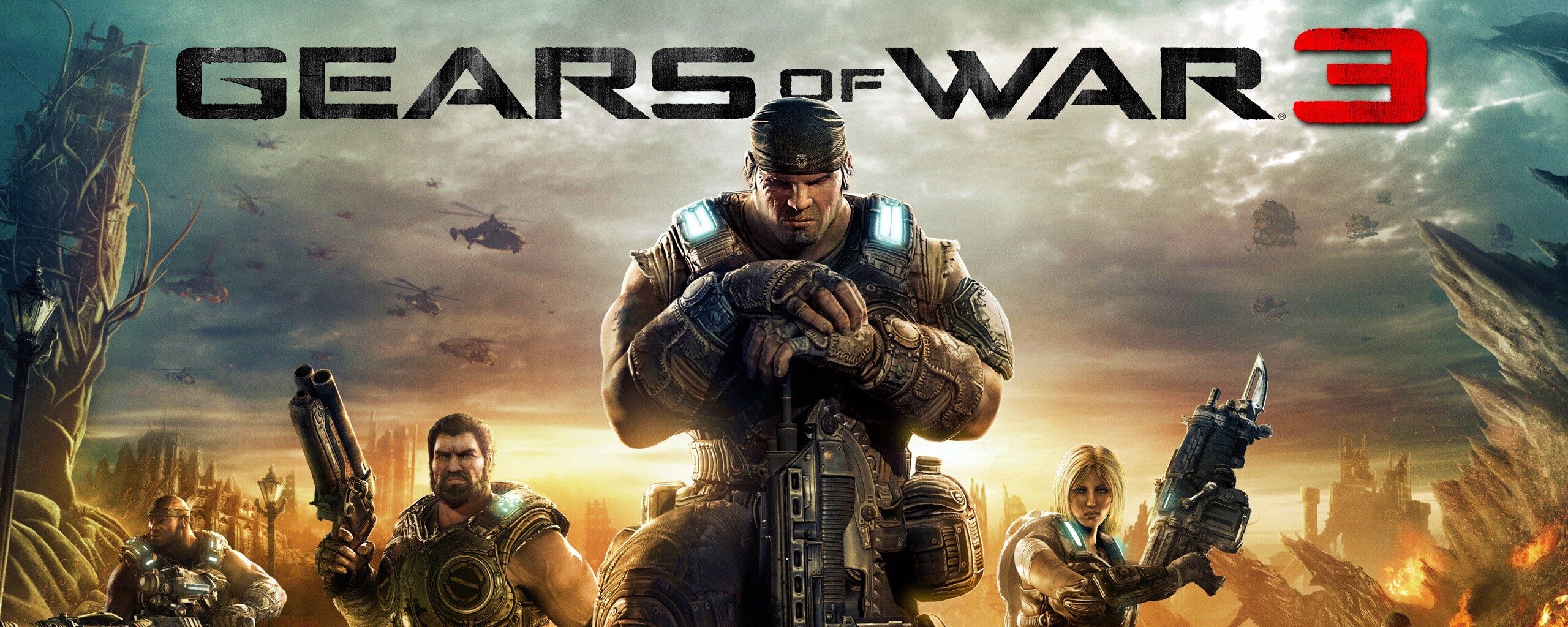 Gears of War 3 обои