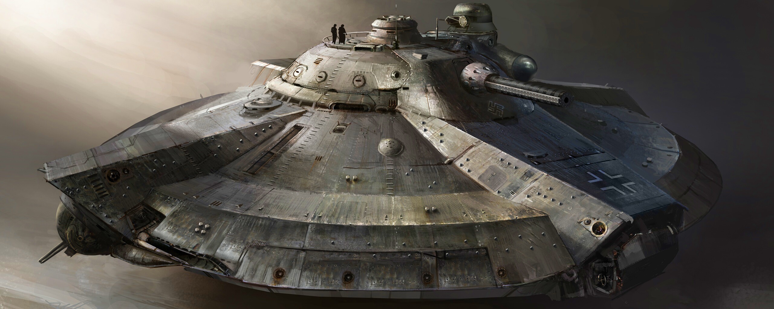 Летающая тарелка. Разработка Рейха. обои