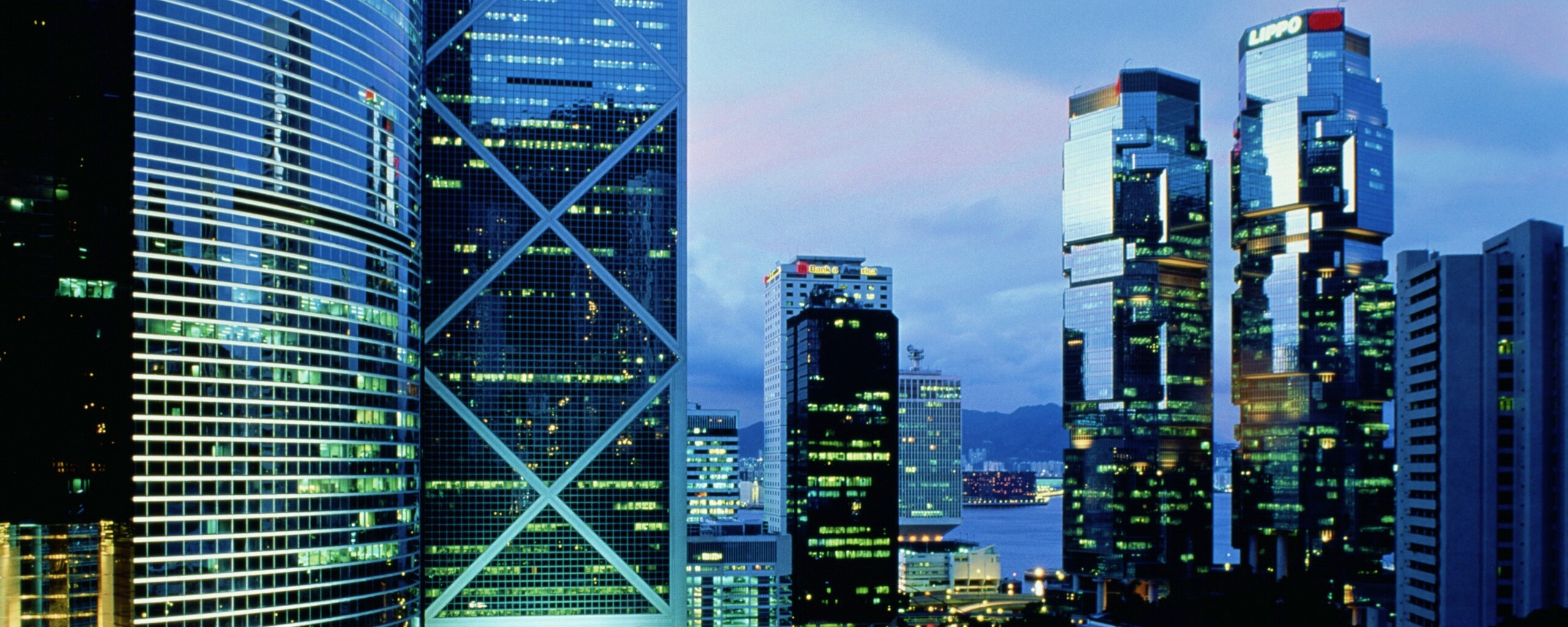 Группа небоскребов обои