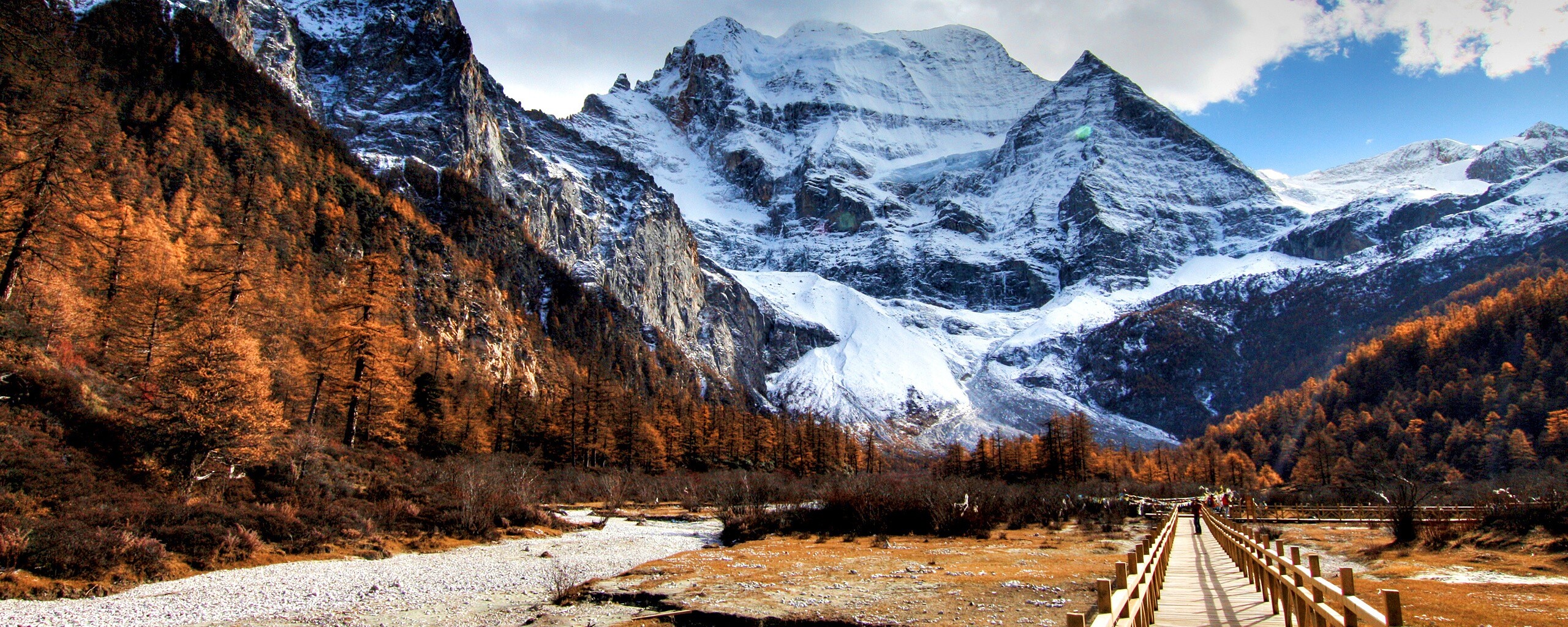 Дорога в горы обои