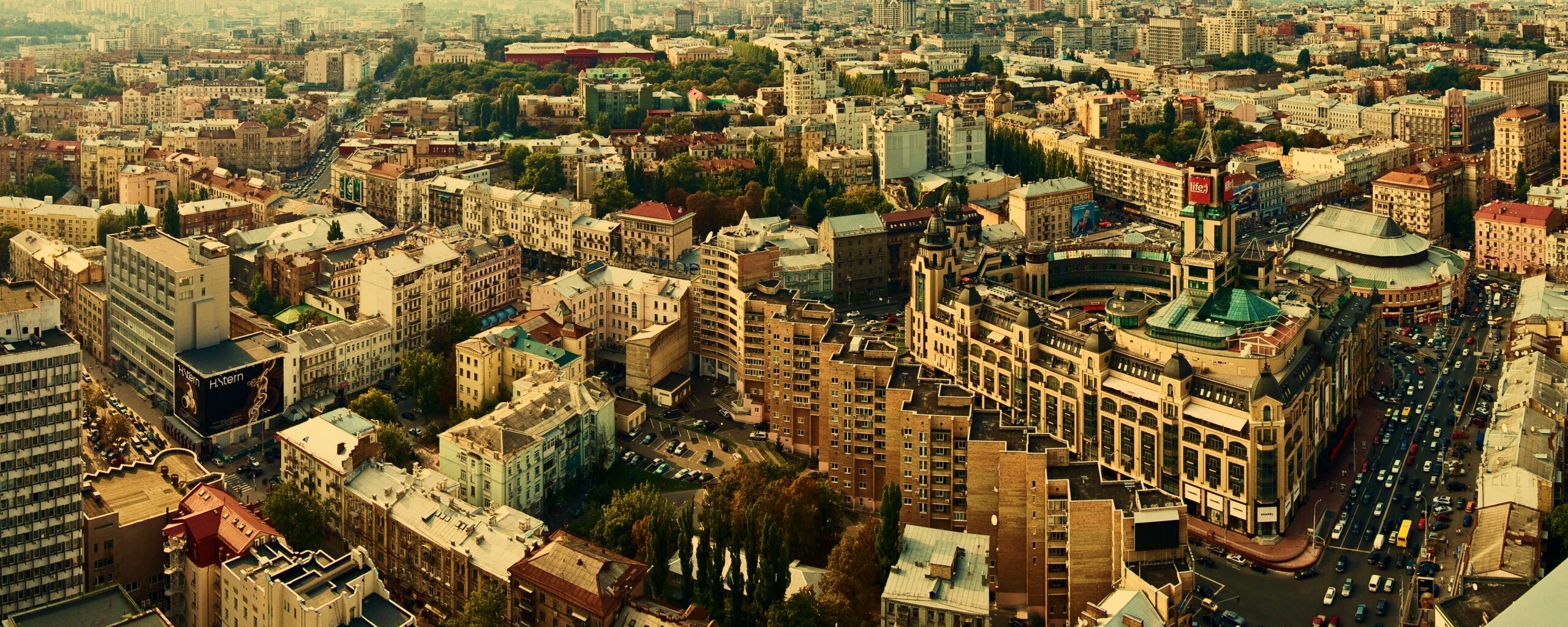 Киевская панорама обои