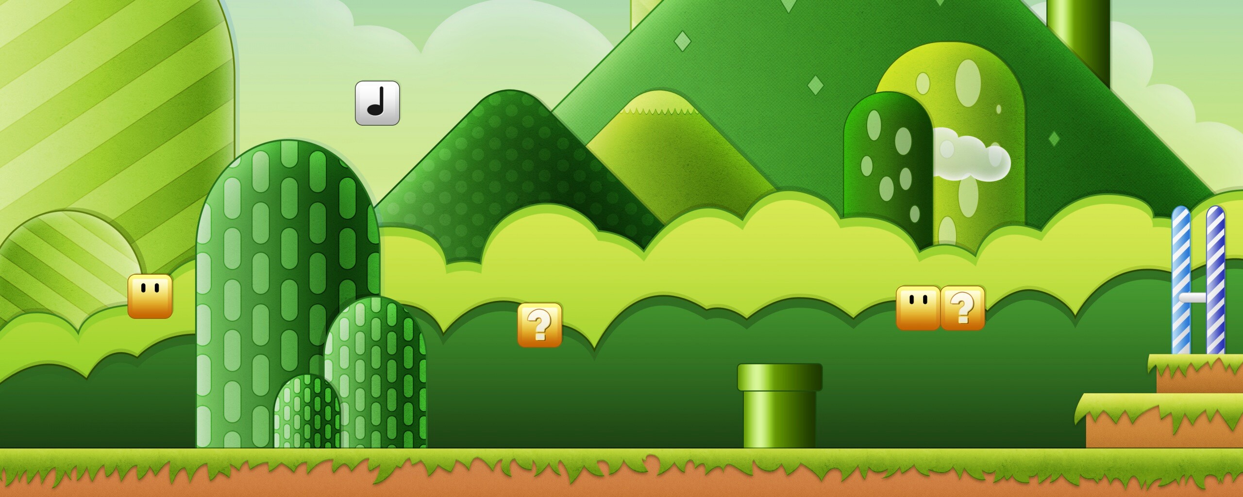 Мир Супермарио обои