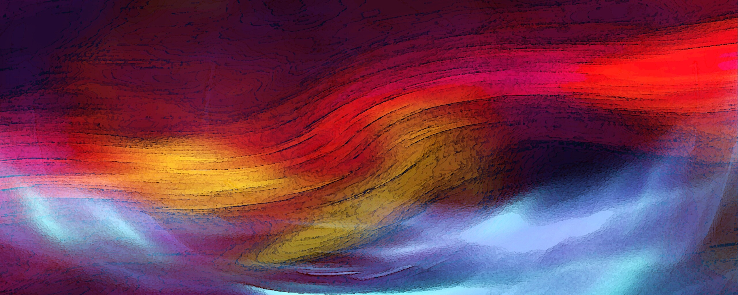 Бородовые полосы и голубой свет обои