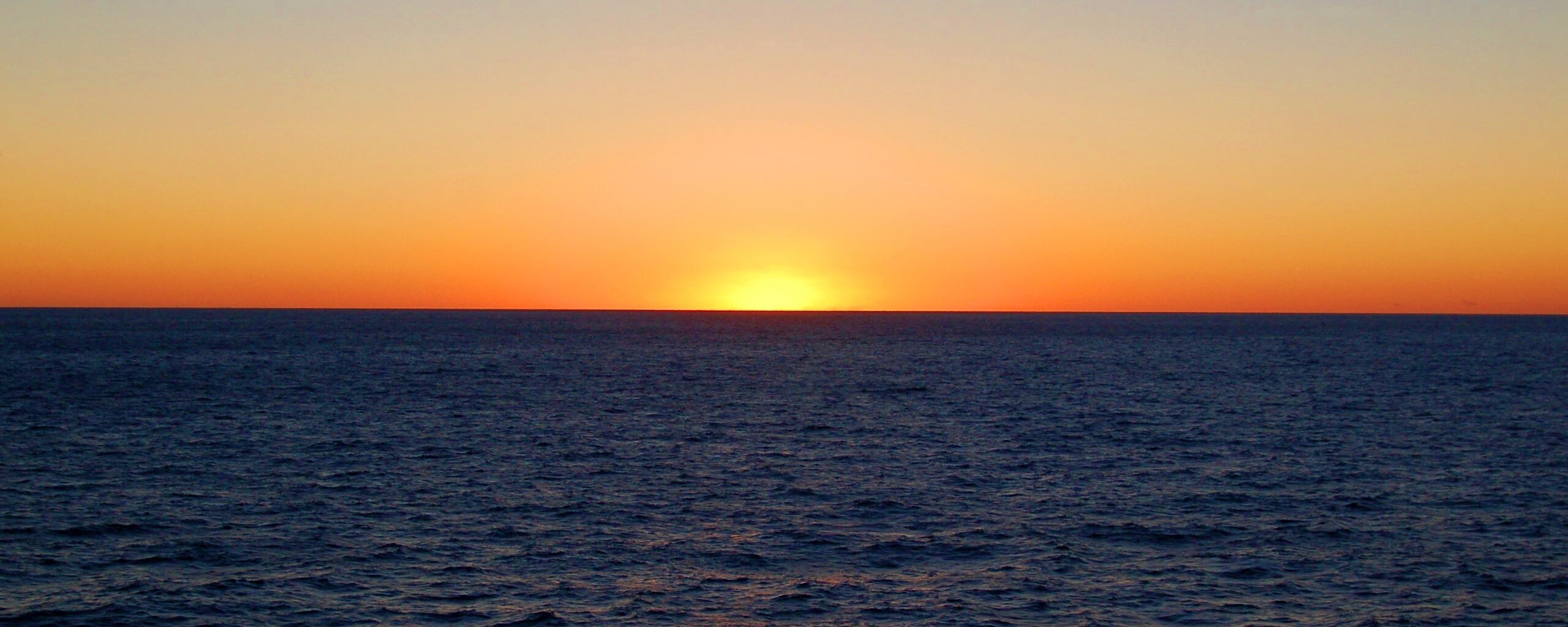 Морской закат обои
