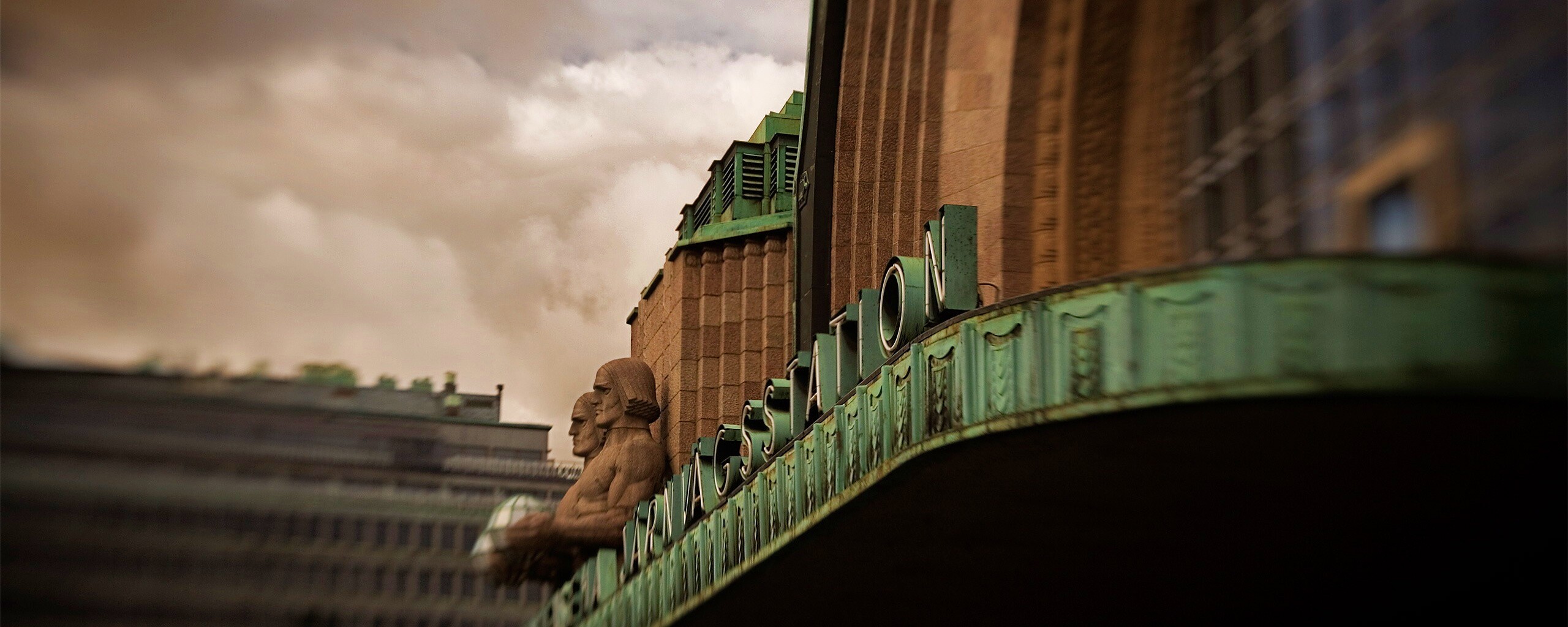 Вокзал Хельсинки обои