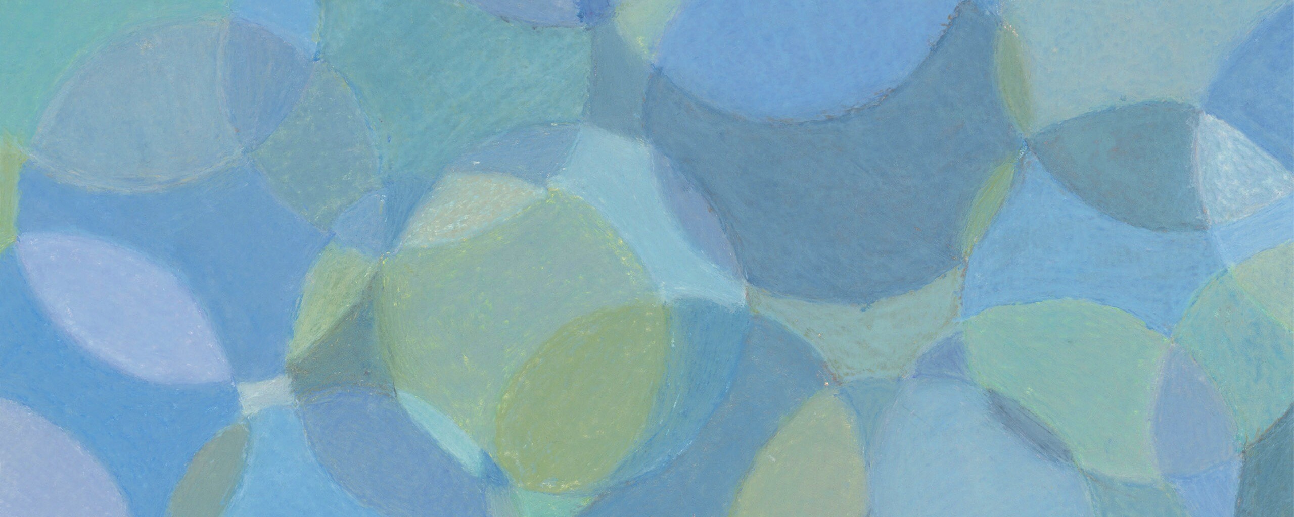 Голубые круги обои