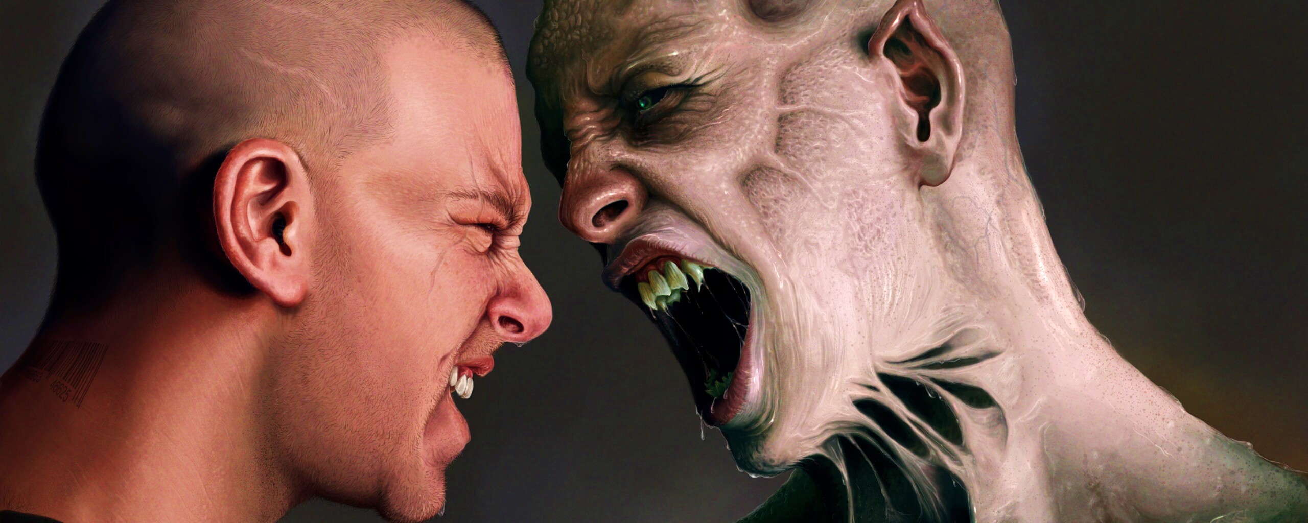 Пытаясь перекрикнуть обои