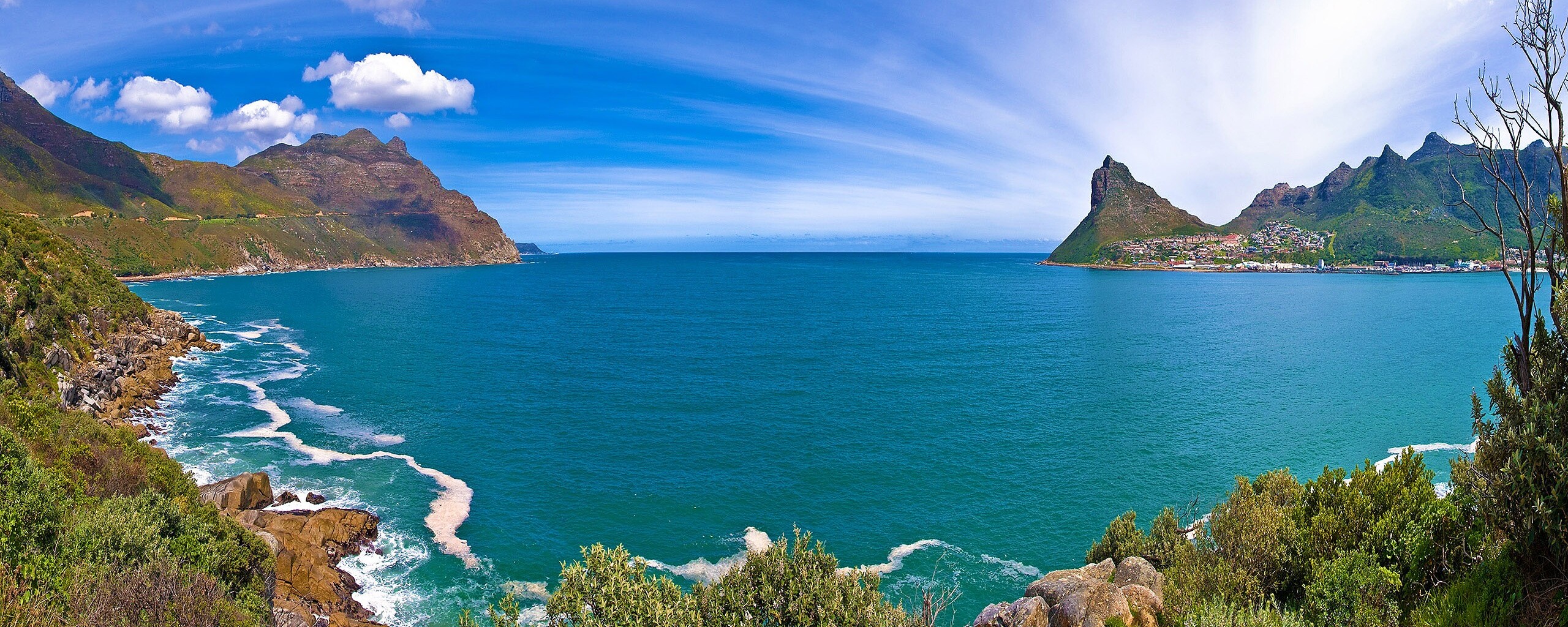 Красивая бухта обои