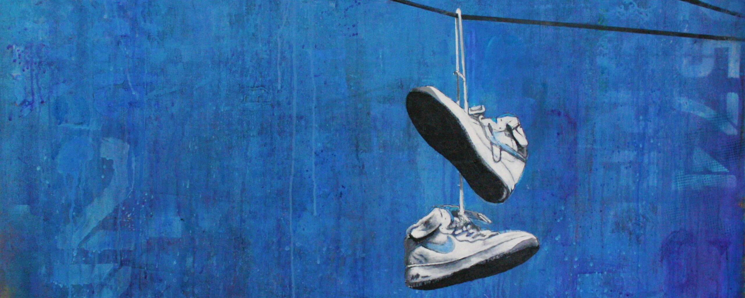 Кросовки на проводе обои