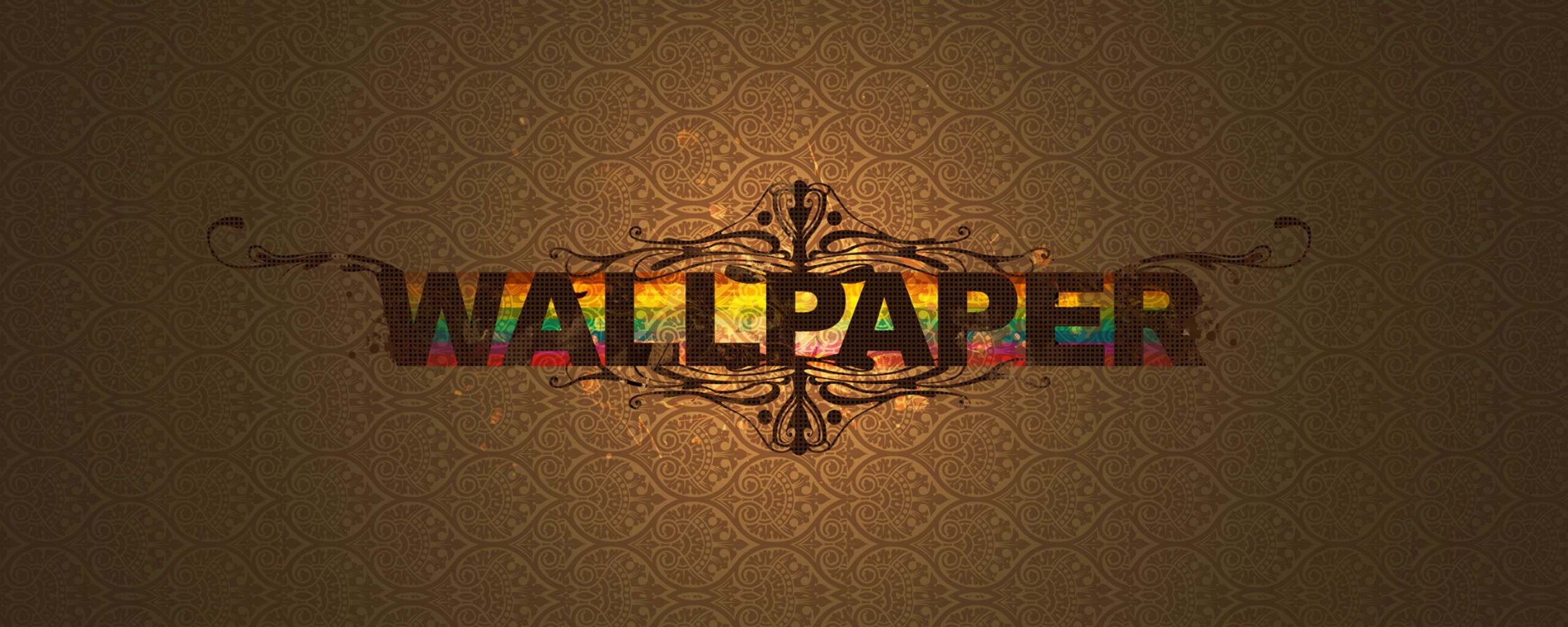 Надпись "Обои" обои