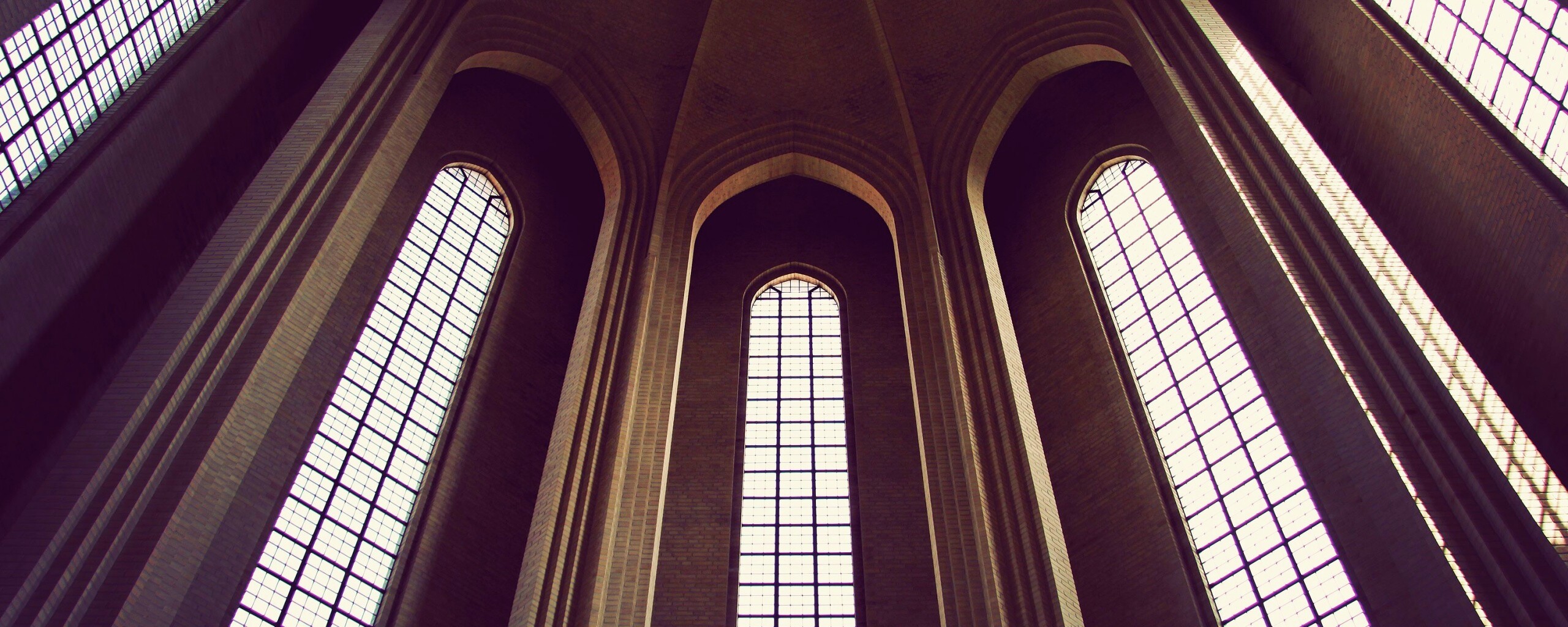 Готический свод обои