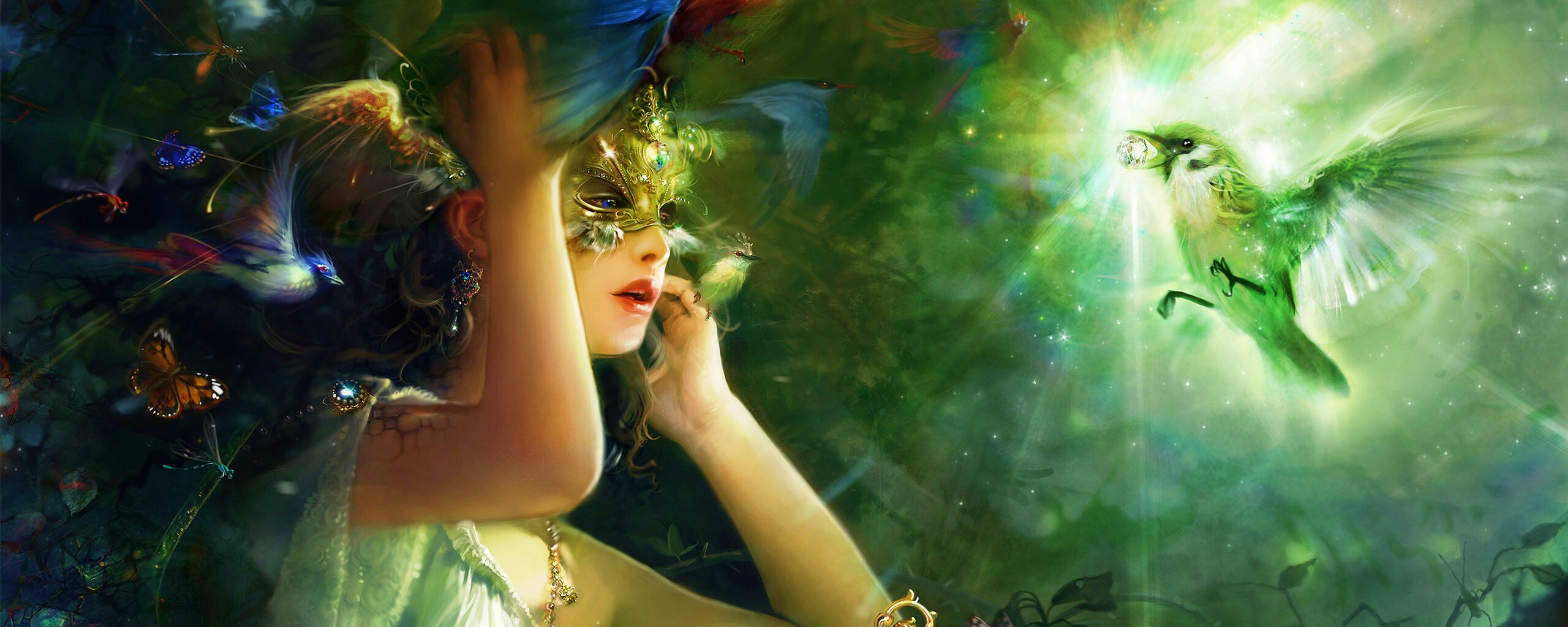 Птицы счастья обои