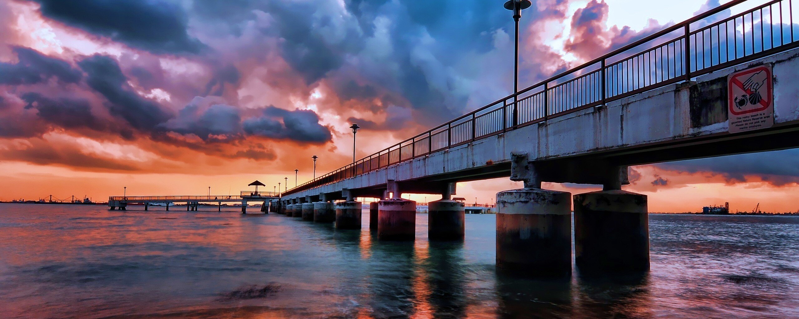 Длинный пирс обои