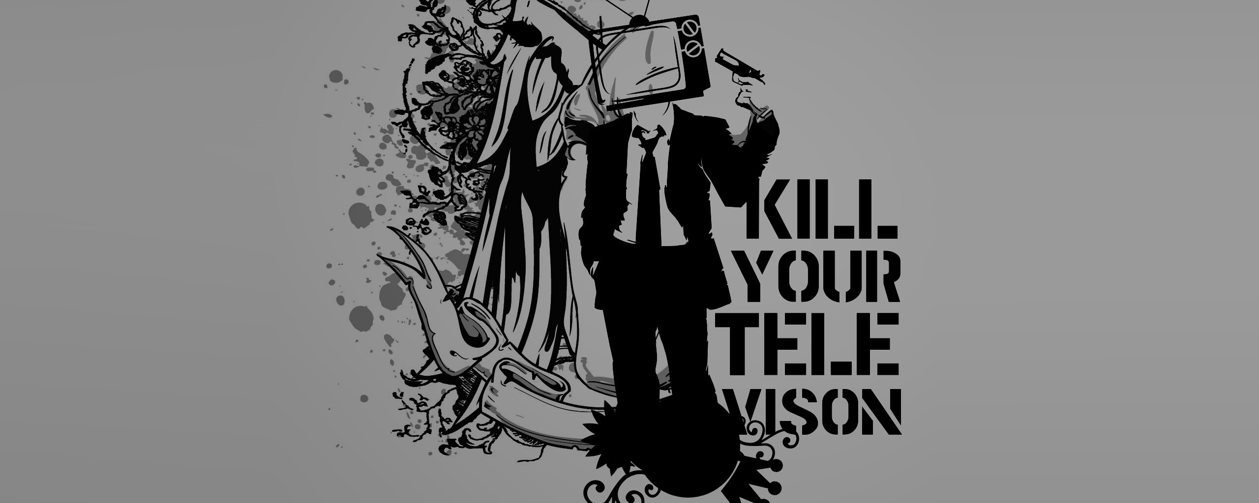 Убейте свой телевизор обои