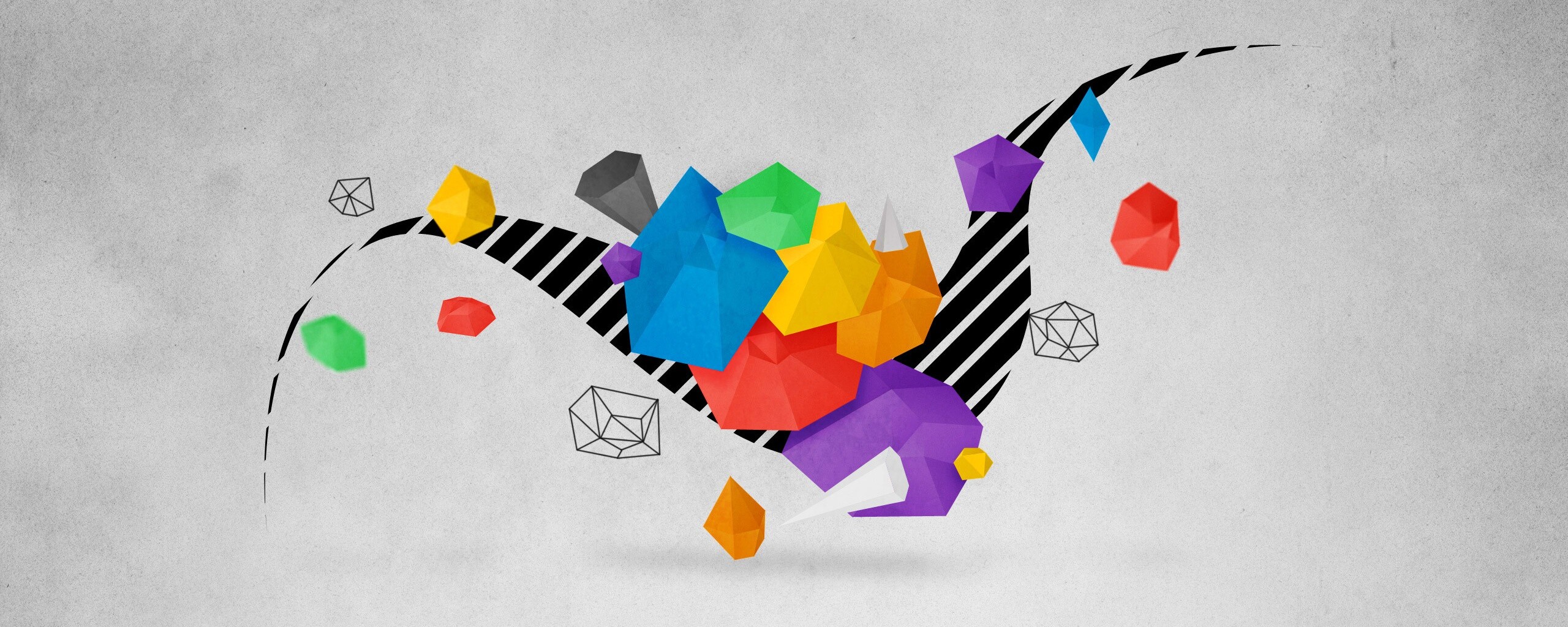 Полет абстрактной фантазии обои