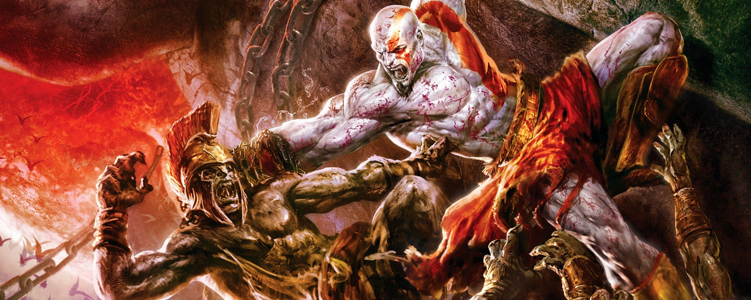 Бог войны обои