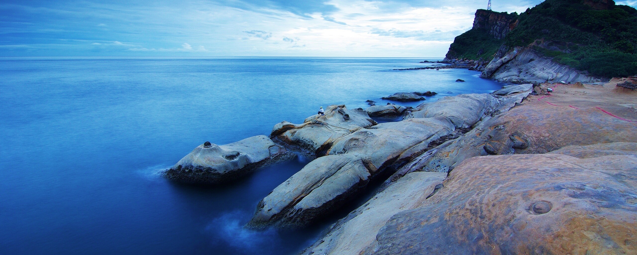 Замерзший мыс где-то там обои