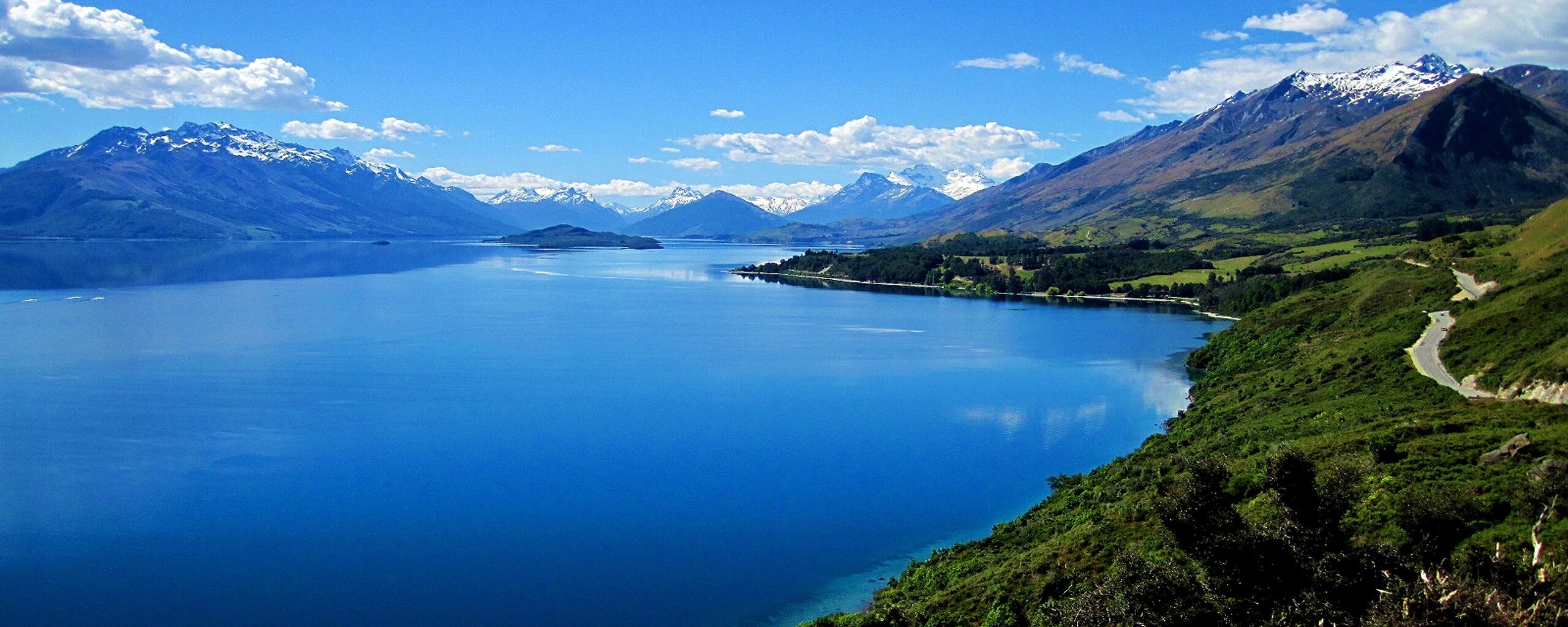 Горное озеро обои