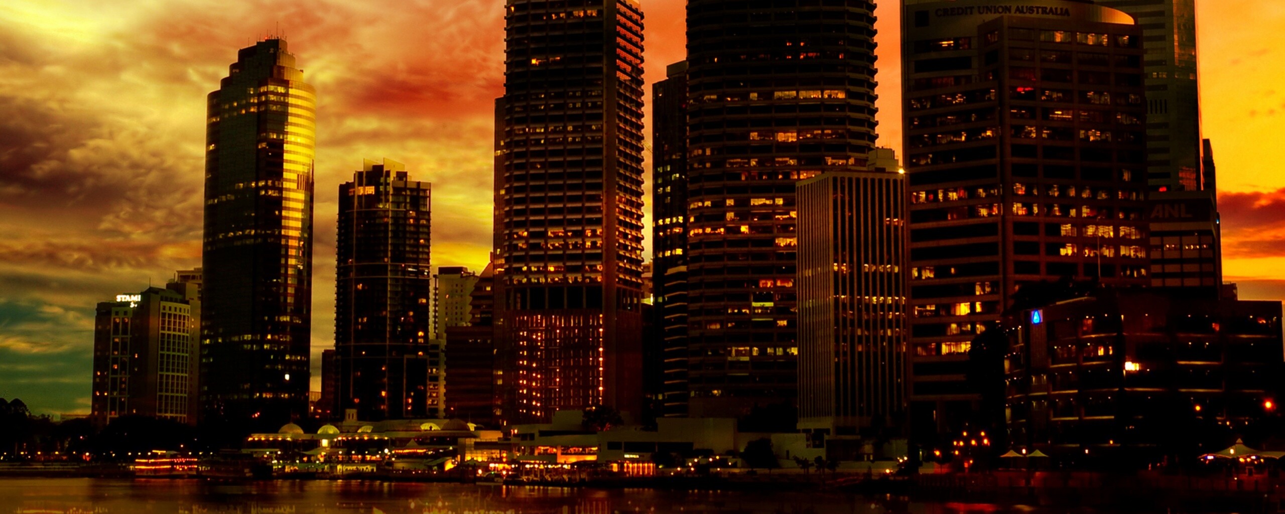 Австралийский город обои