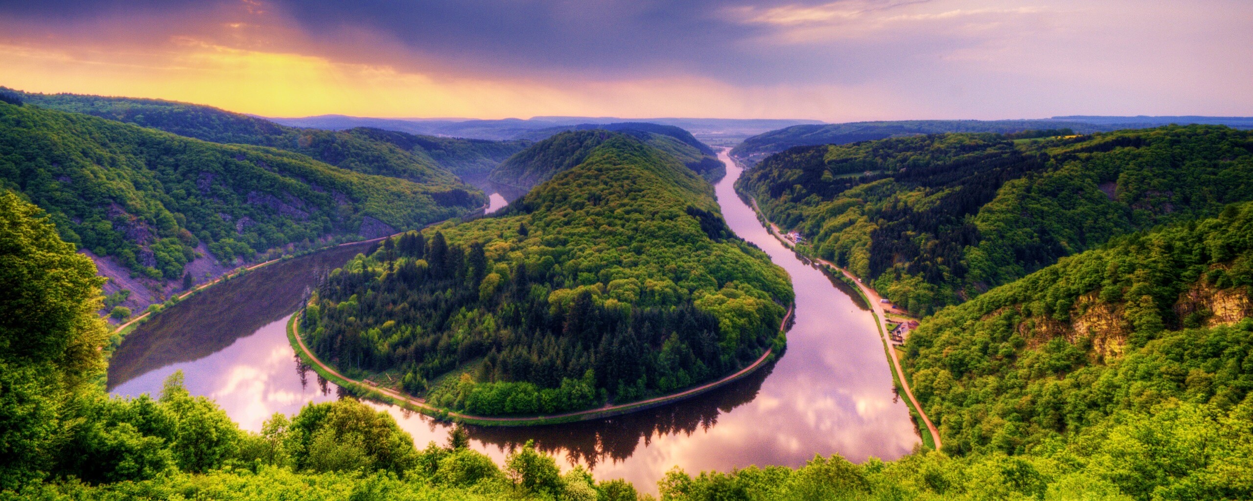 Извилистый каньон обои