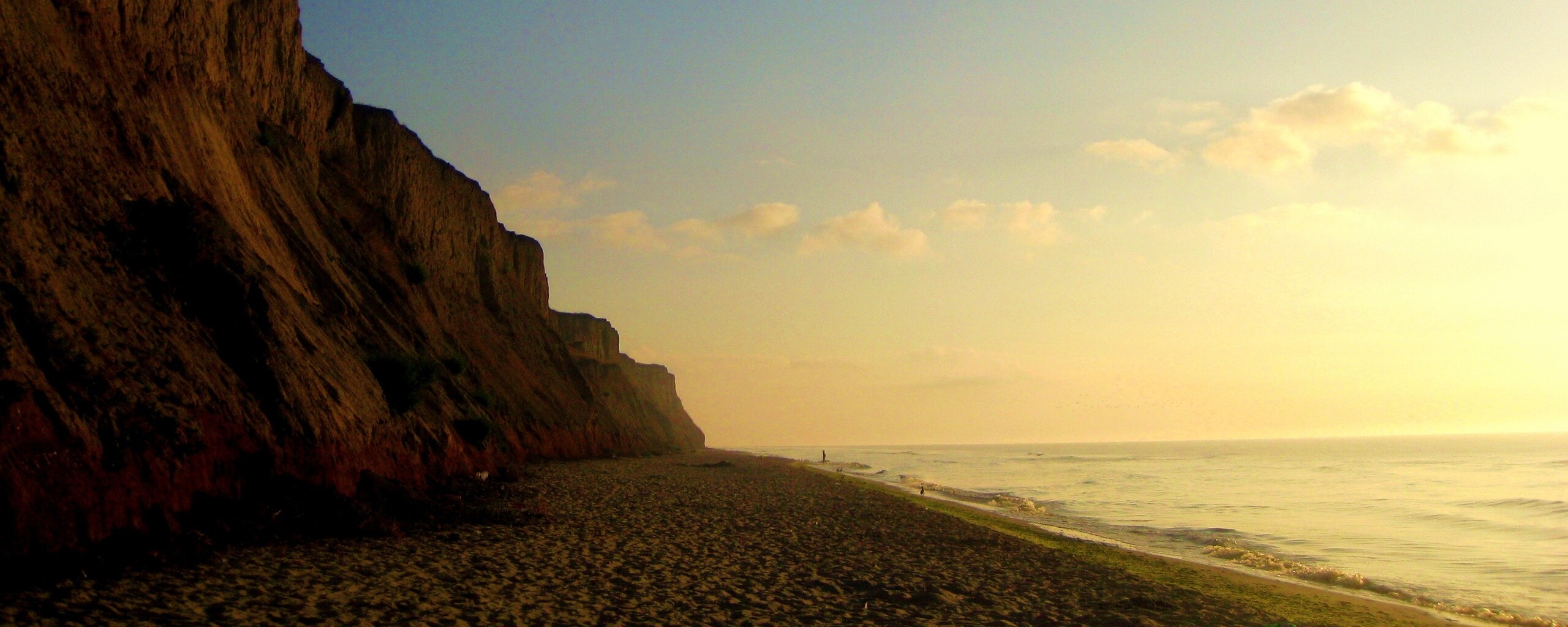 Уединенный пляж обои