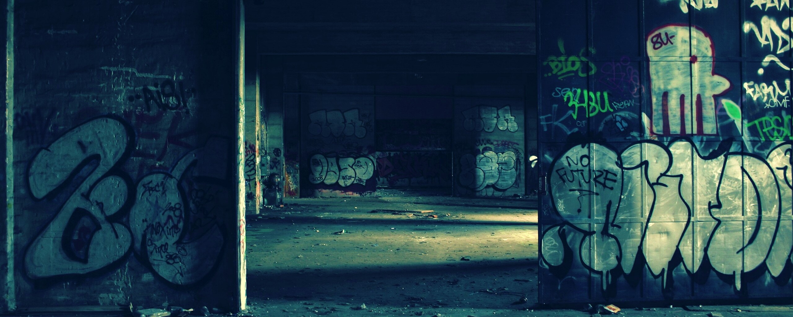 Заброшенное здание обои