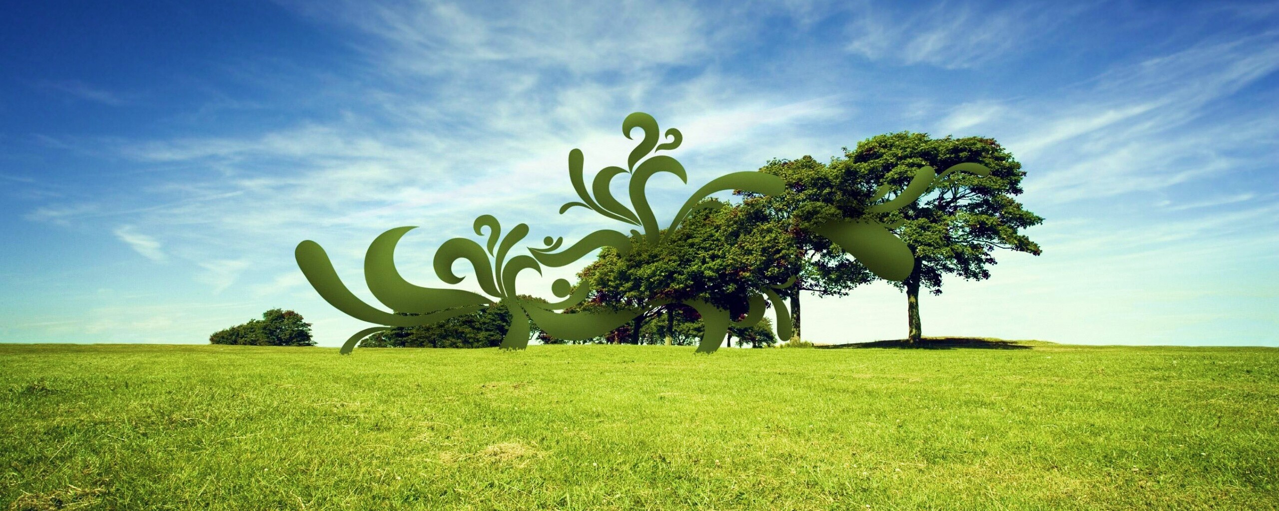 На равнине обои