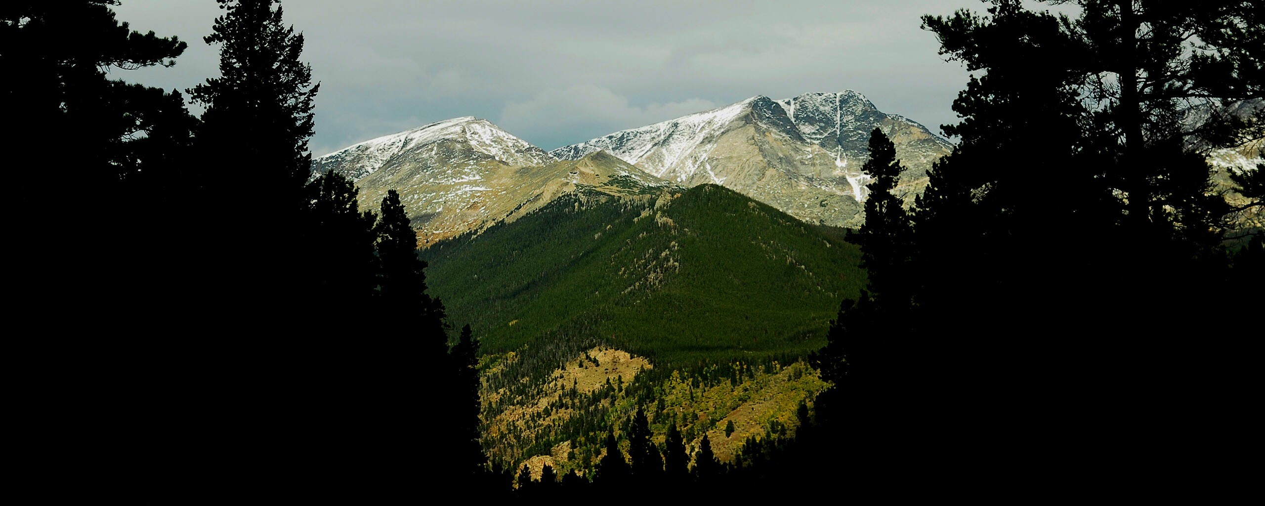 Вид на горы обои