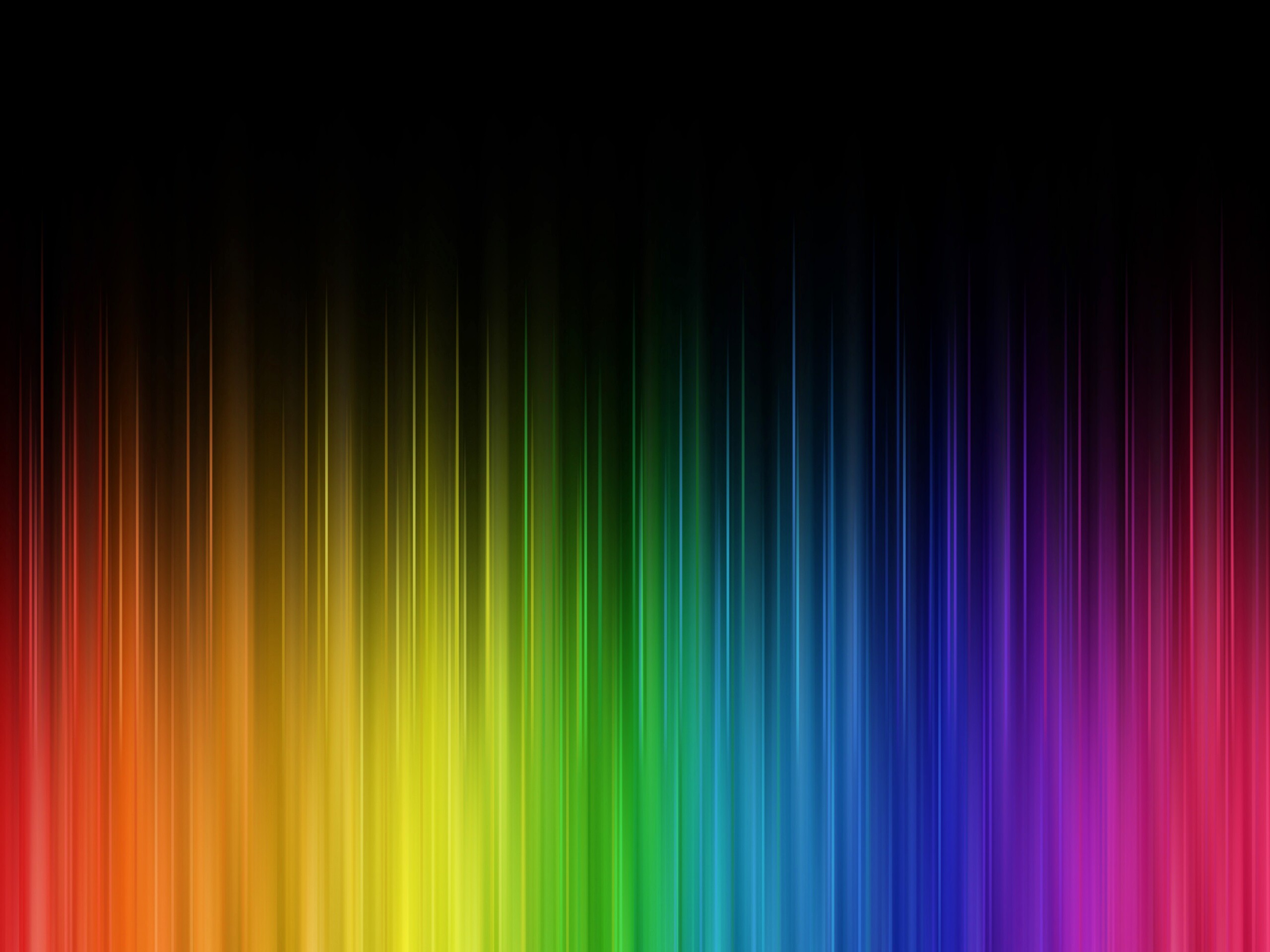 Радужный градиент из полос обои