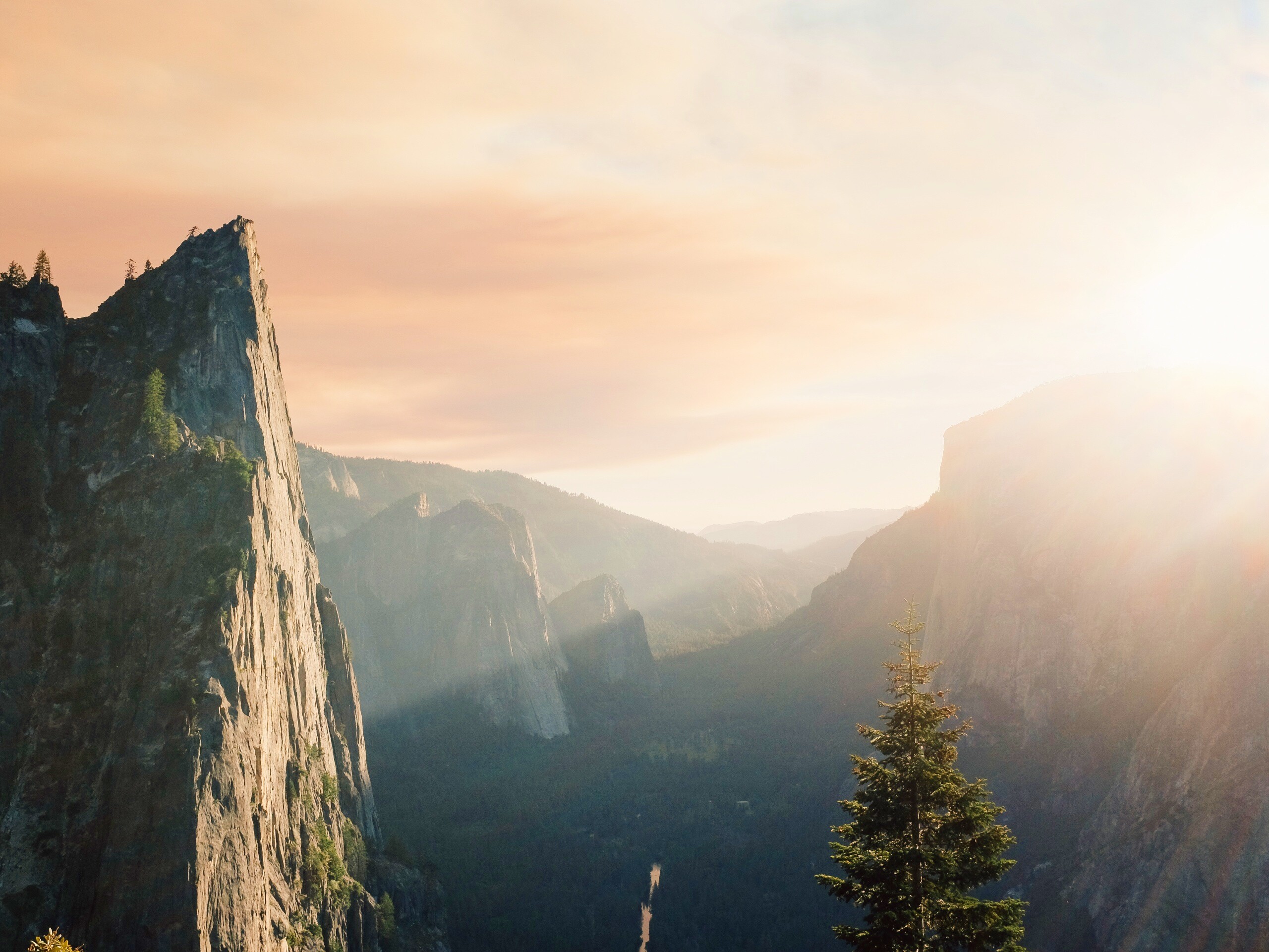 Горный пейзаж обои