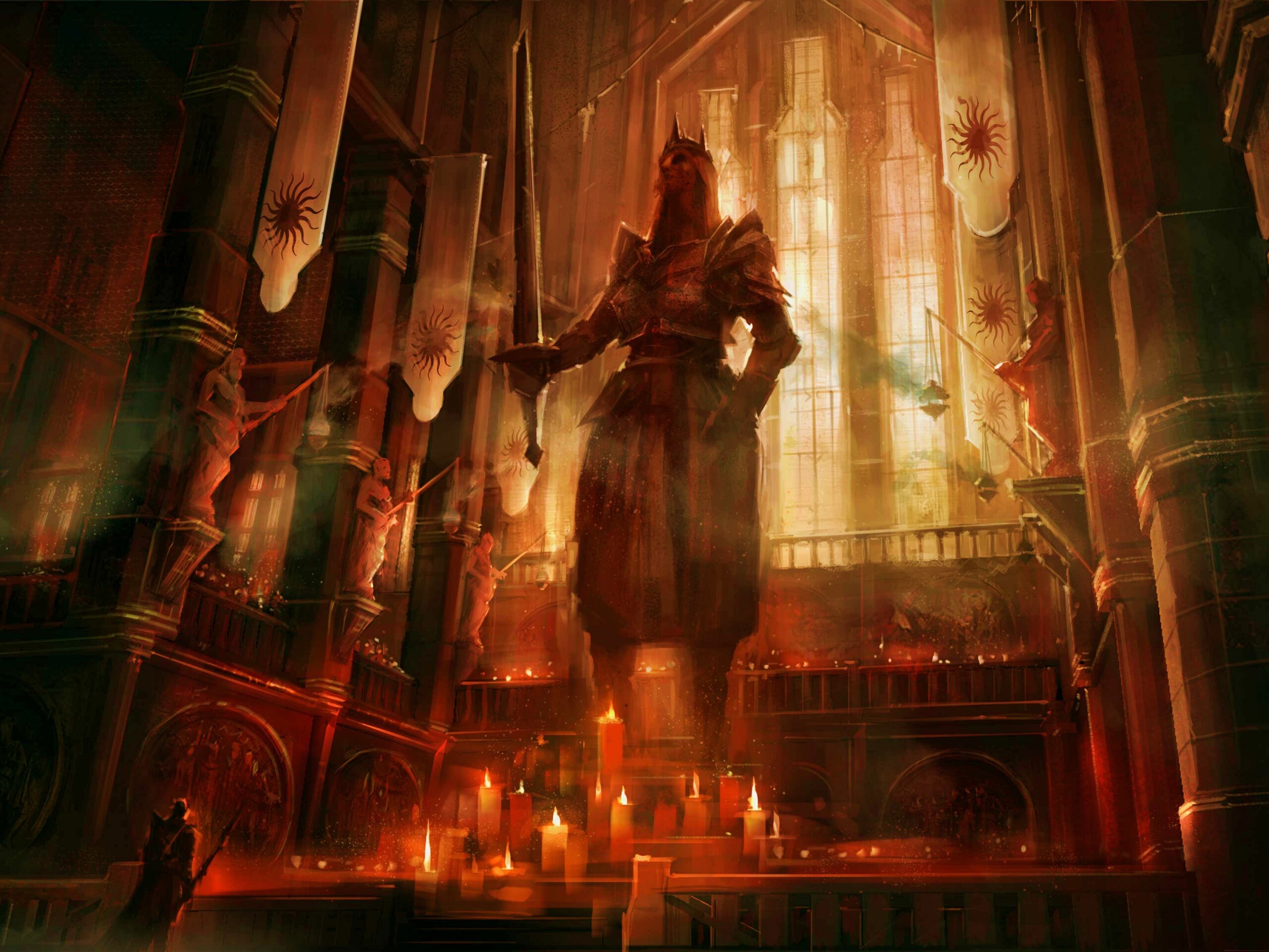 Алтарь из Dragon Age обои