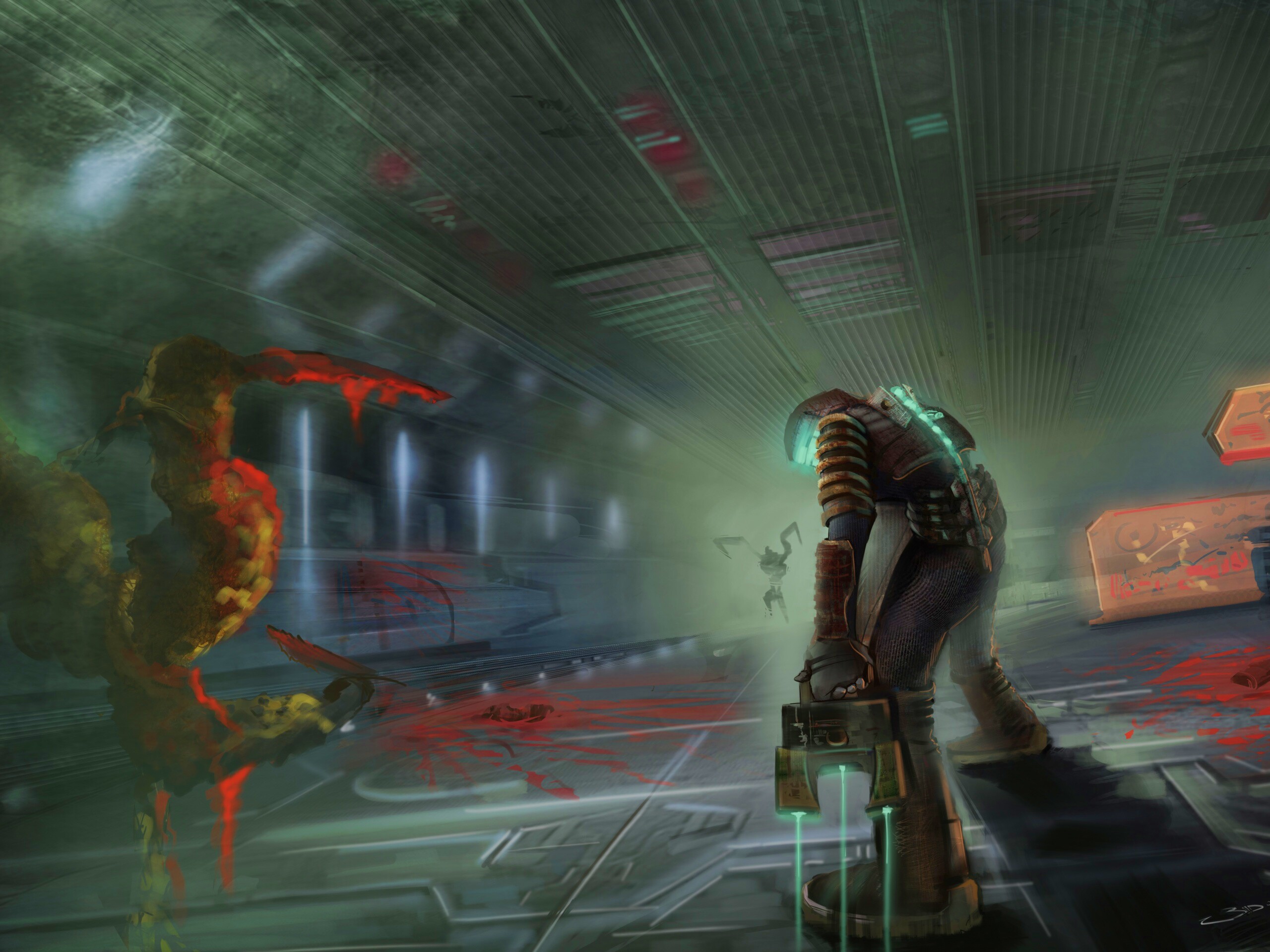 Фан арт Dead Space обои