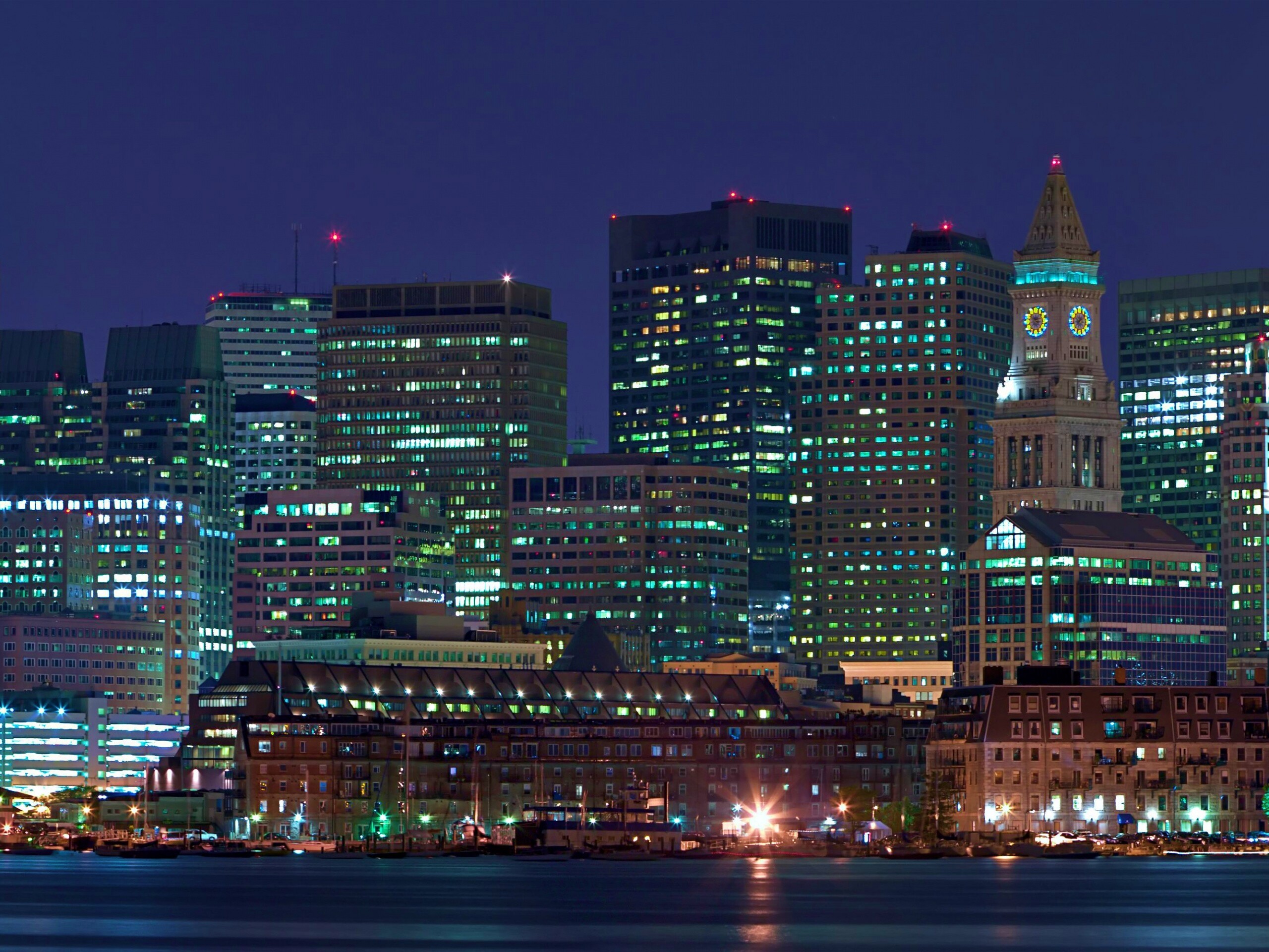 Панорама города обои