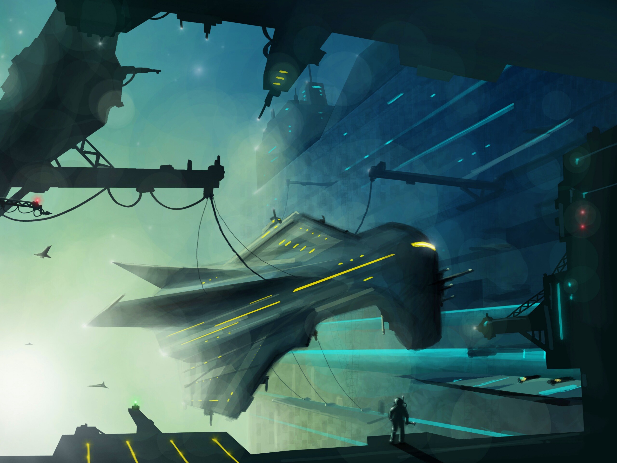 Космопорт обои