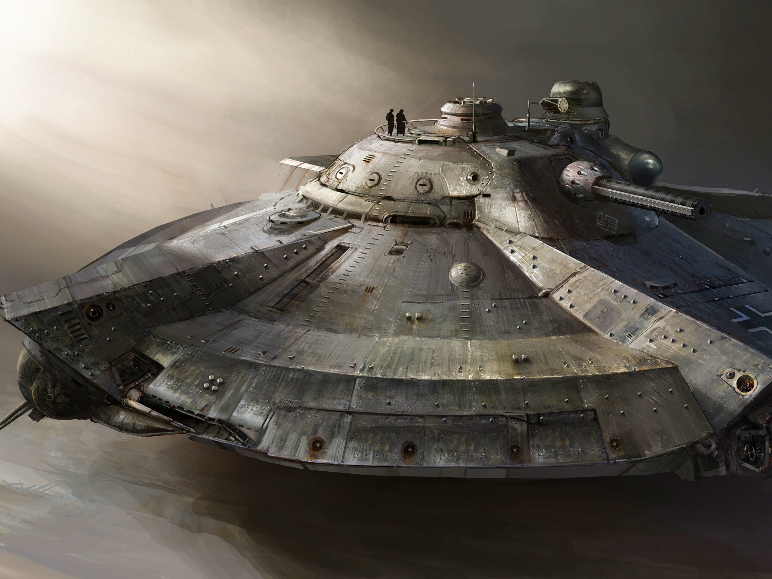 Летающая тарелка. Разработка Рейха. обои