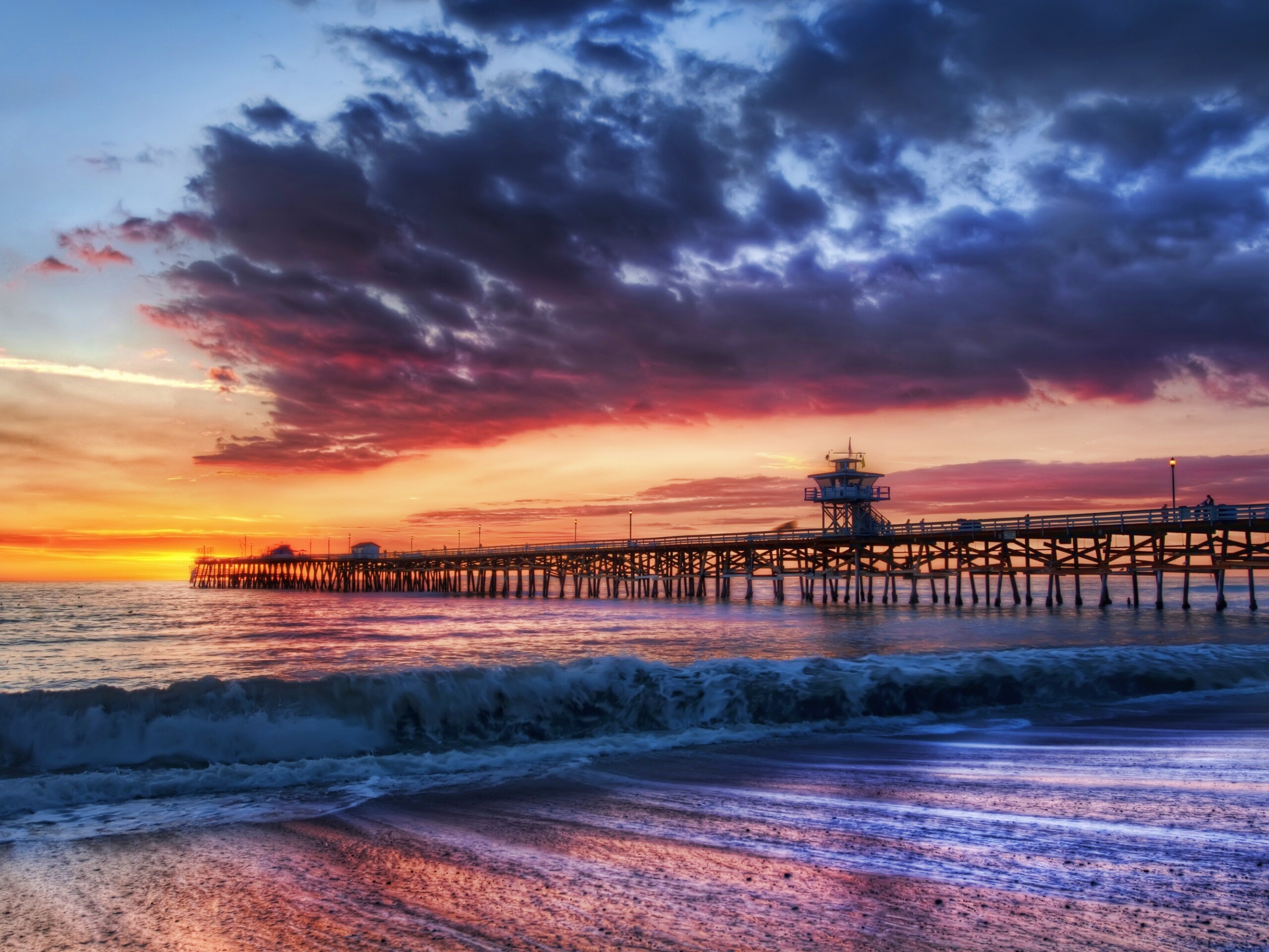 Морской прилив обои