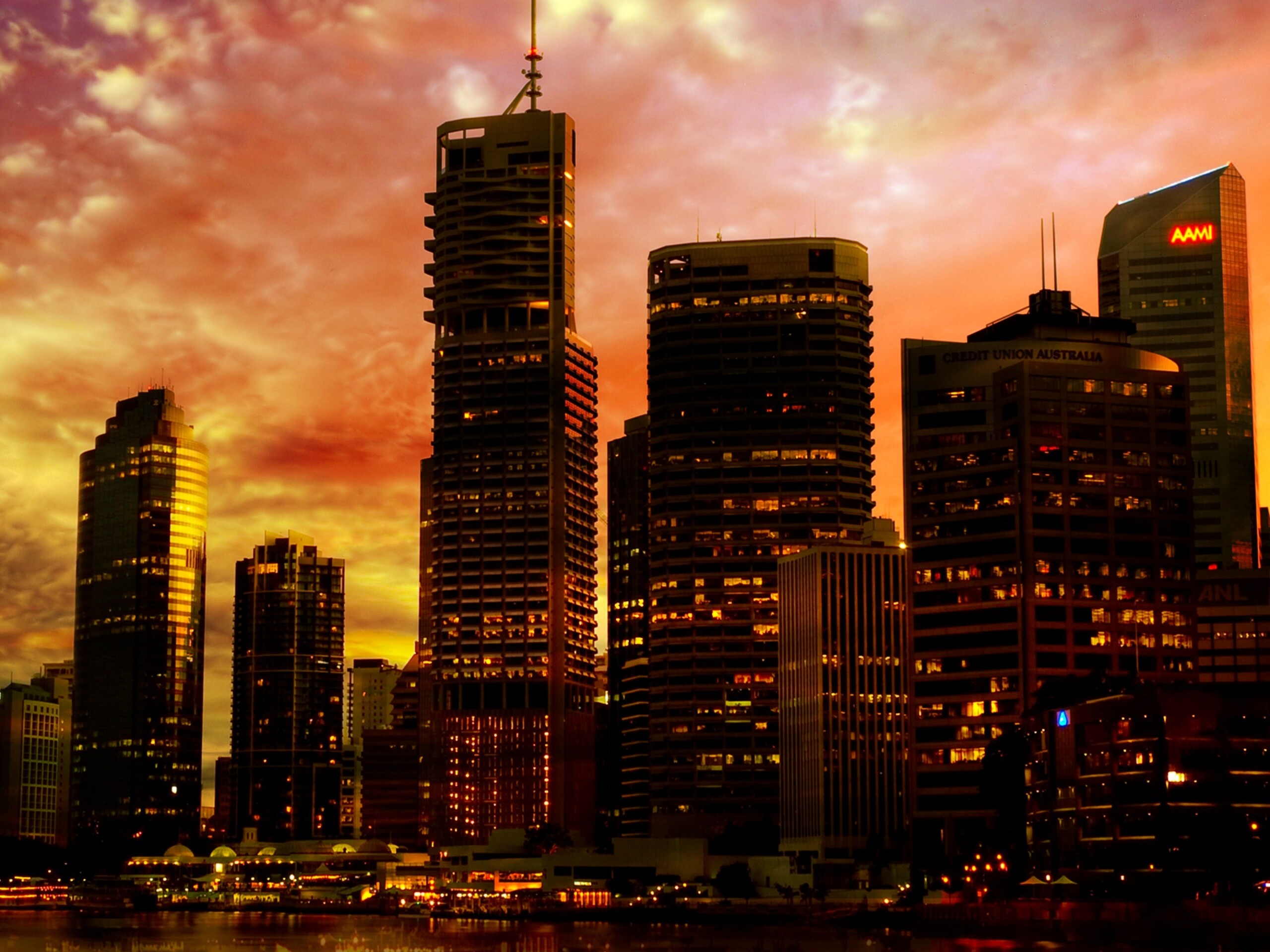 Австралийский город обои