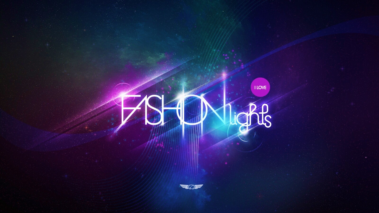 I love fashion lights обои