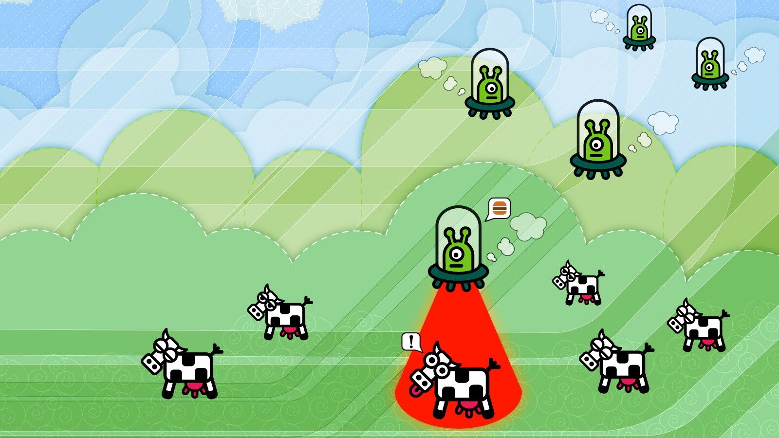 Пришельцы воруют коров обои