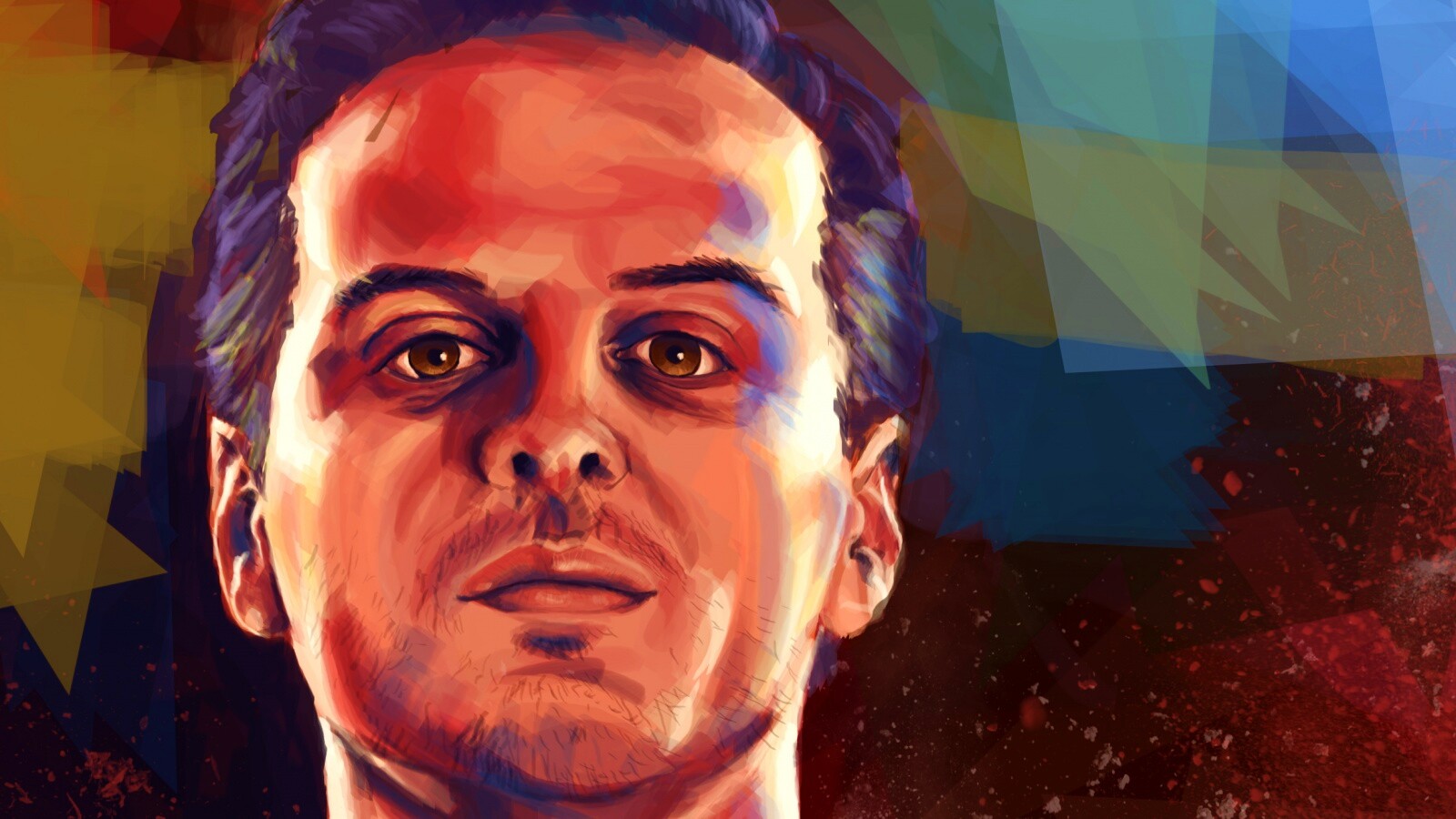 Портрет Джима Мориарти обои