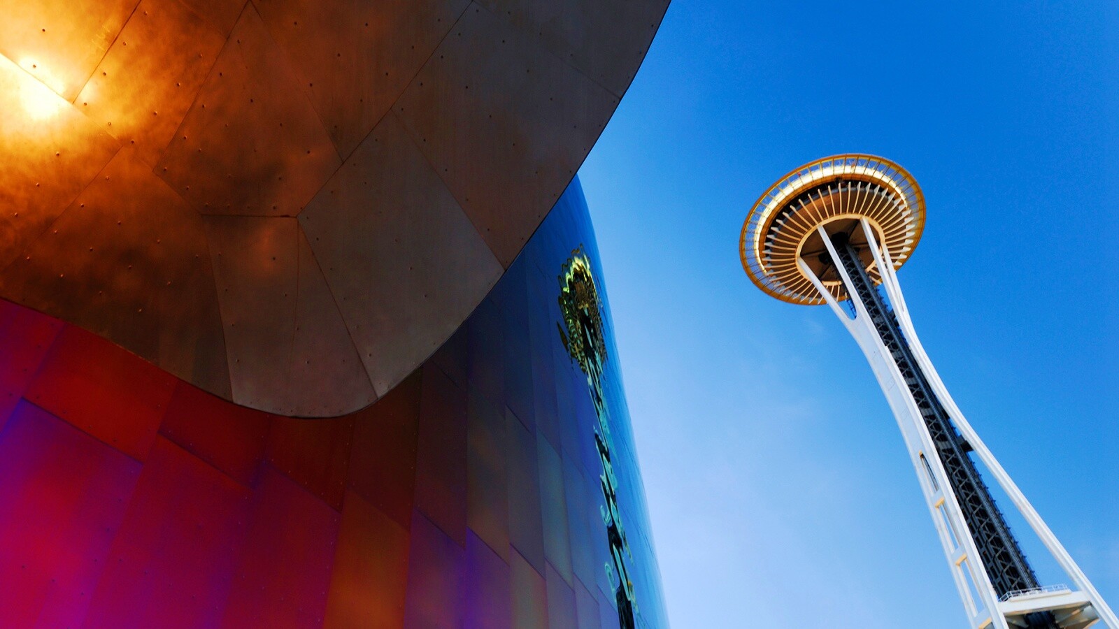 Space Needle Tower обои