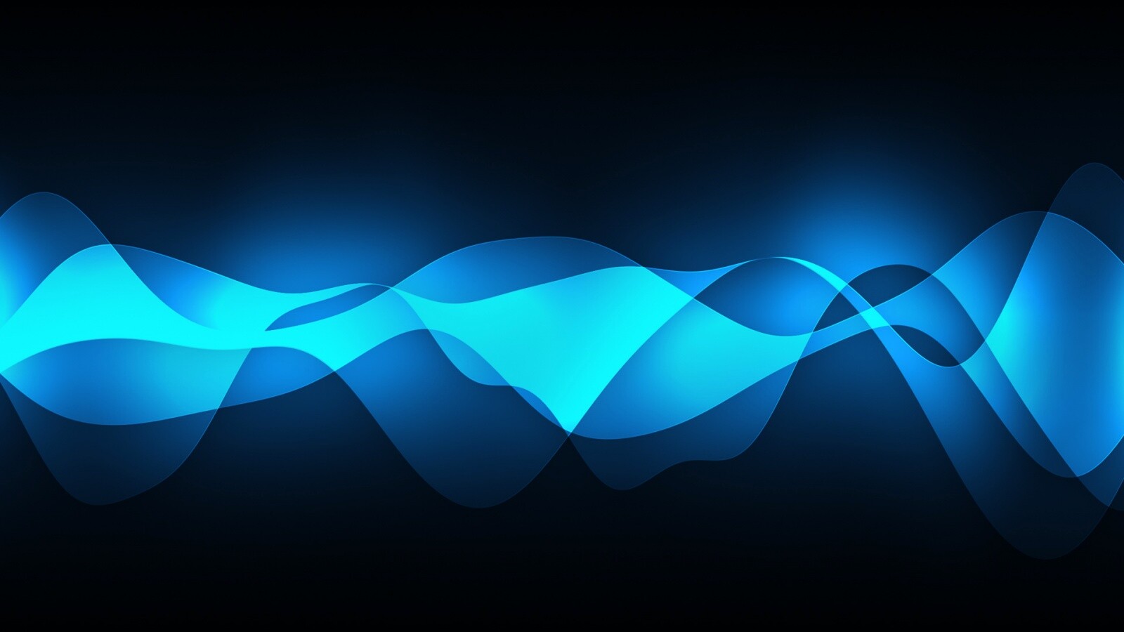 Синии волны обои