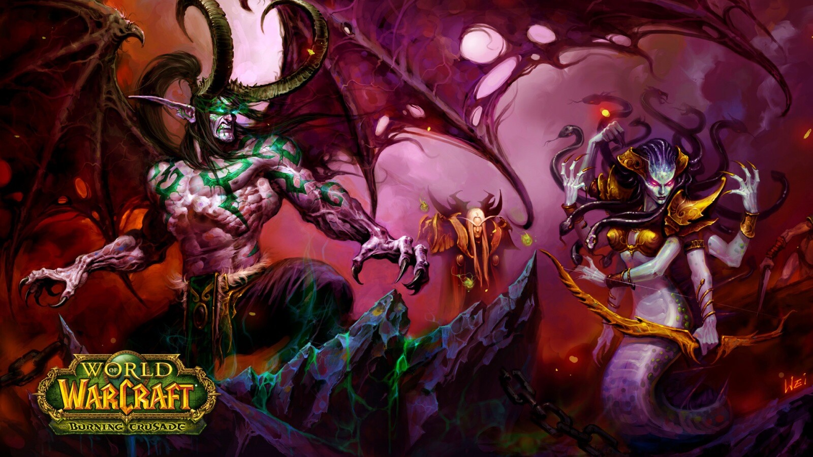 Обои Worldof WarCraft Burning Crusade обои